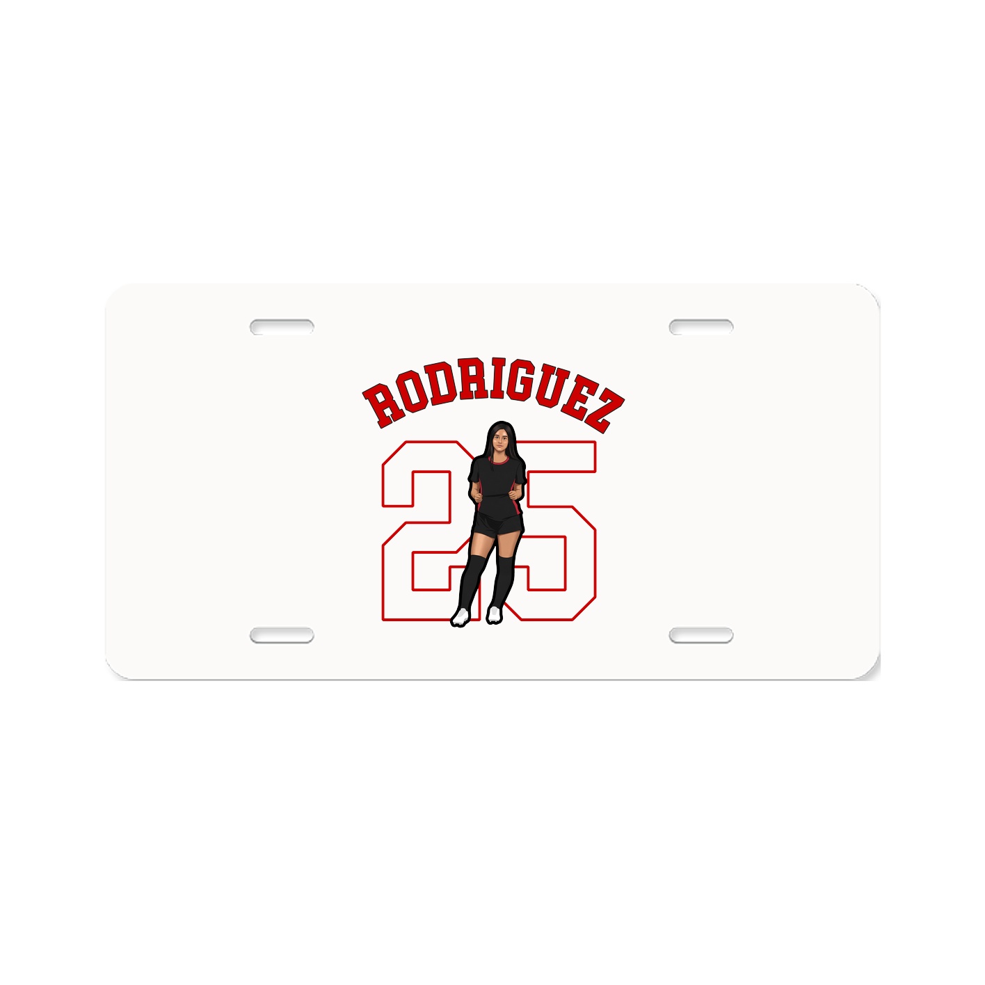 License Plate — Shirsey Arch in Classic