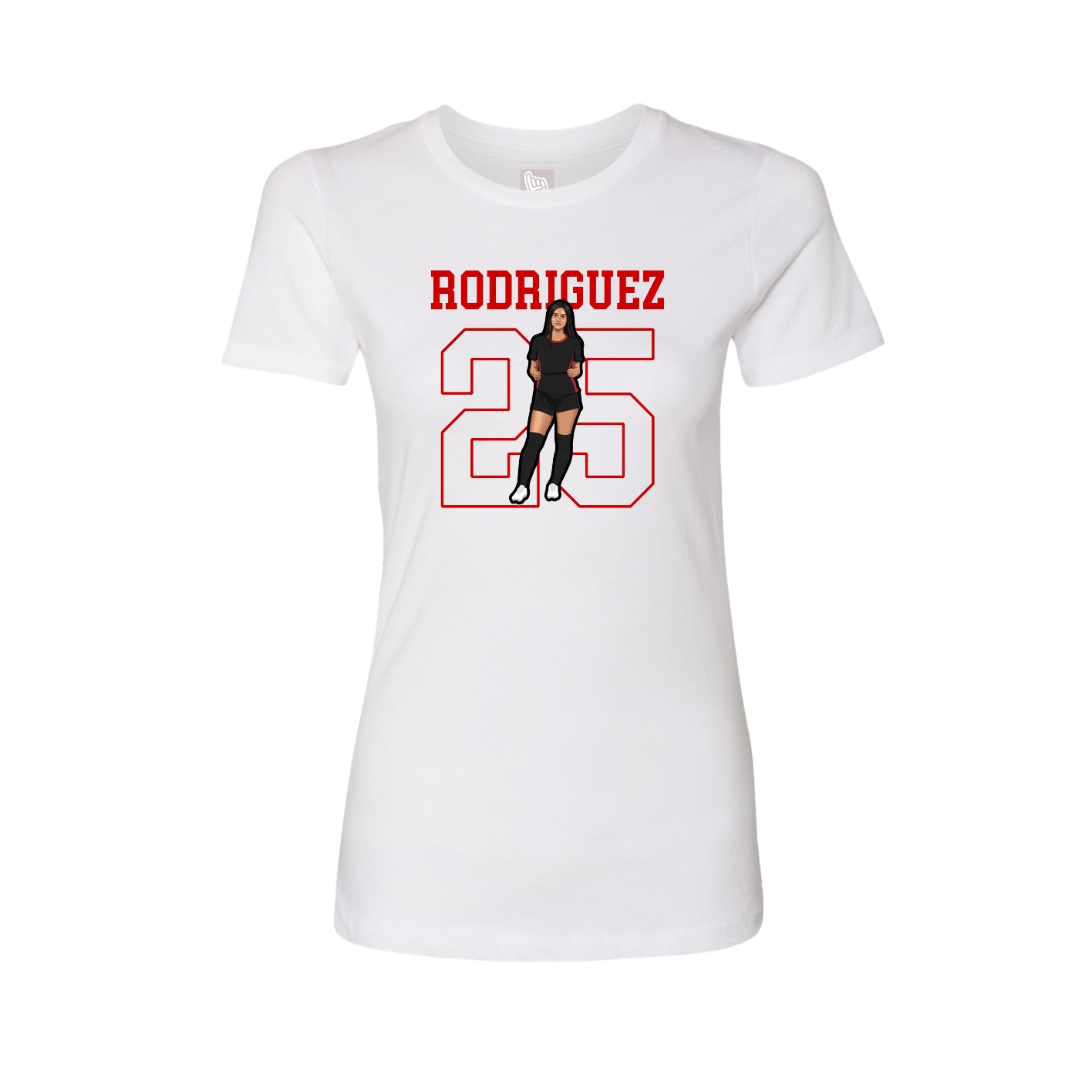 Fitted Women's Tee — Shirsey in White