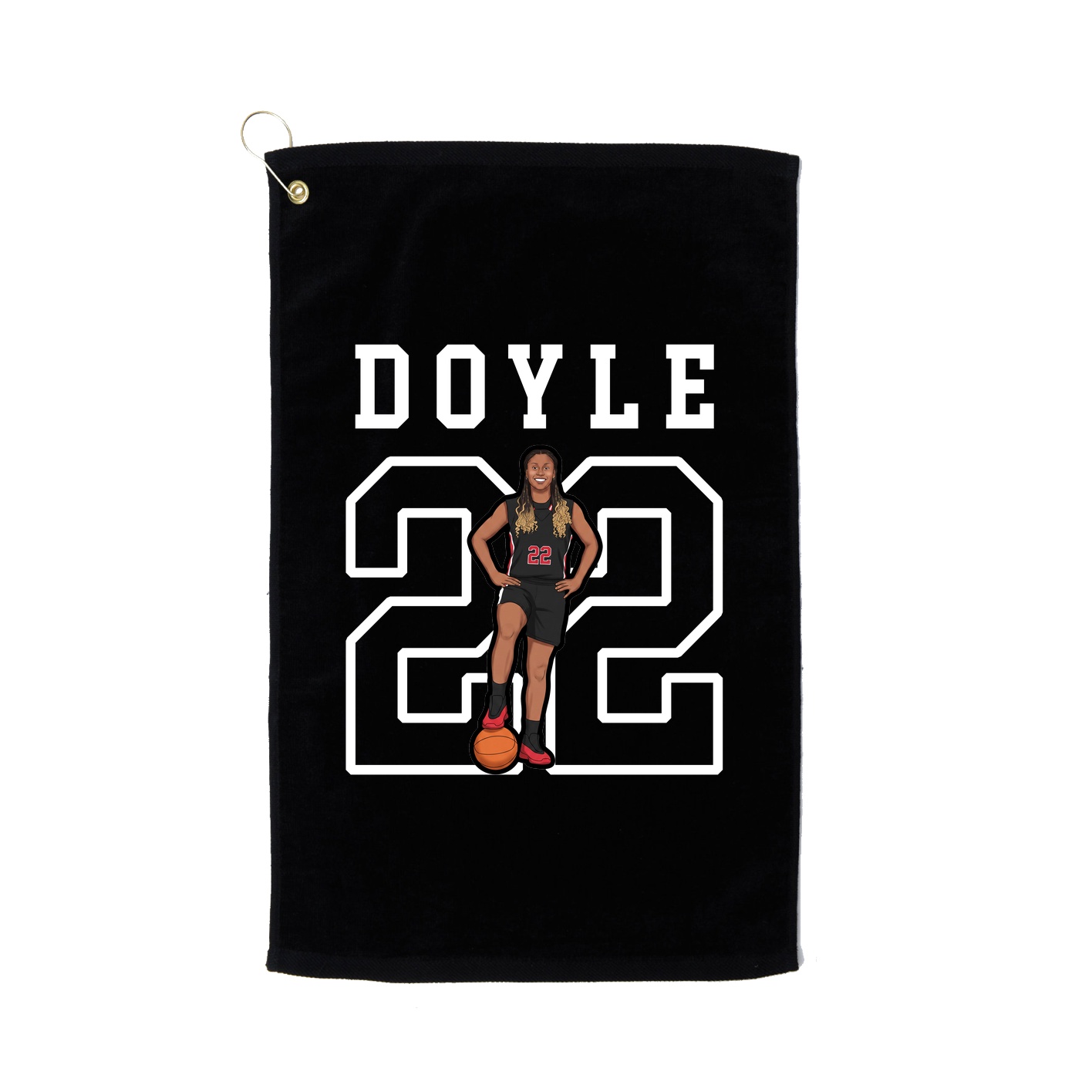 Golf Towel — Shirsey in Black
