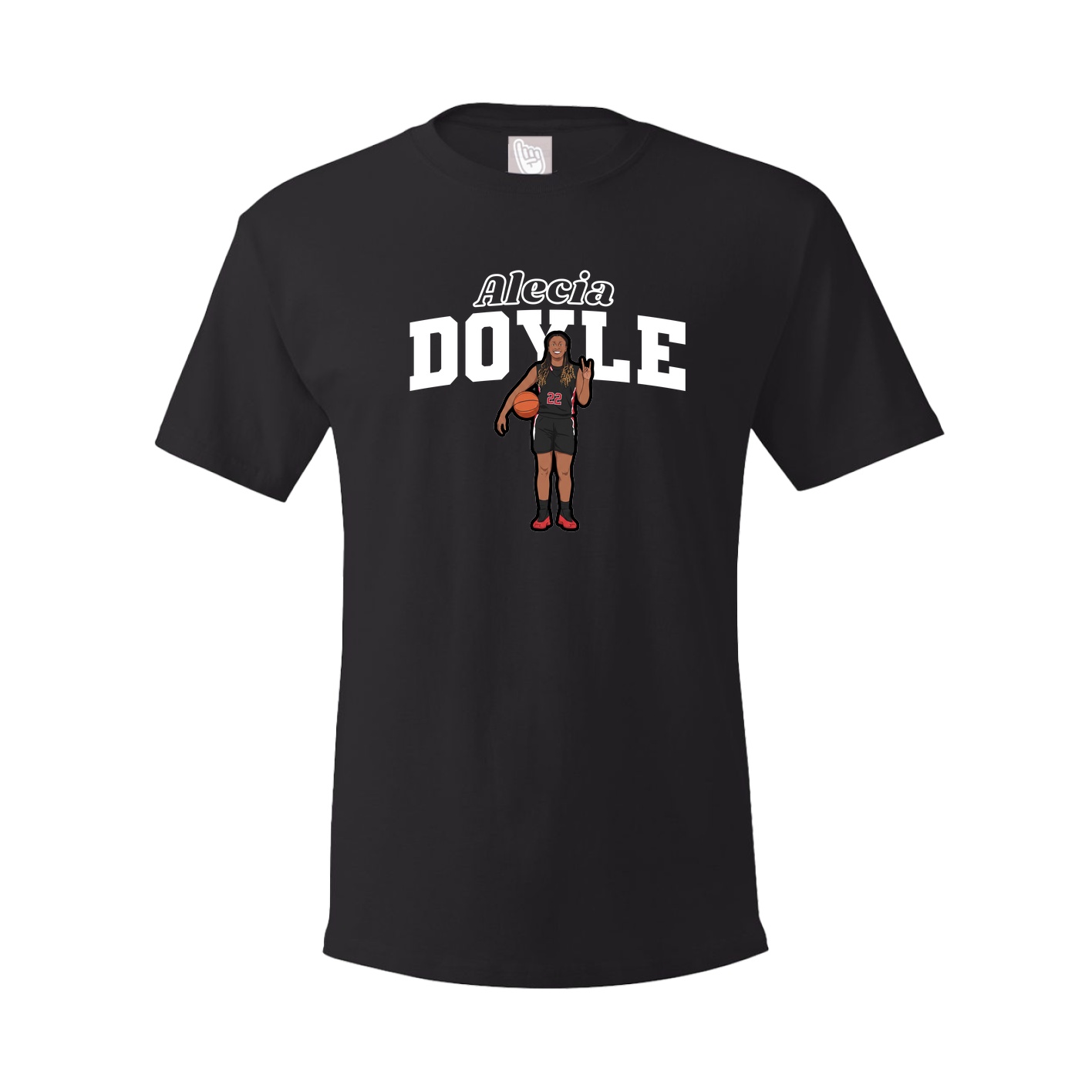 Tee — Name Arch in Black