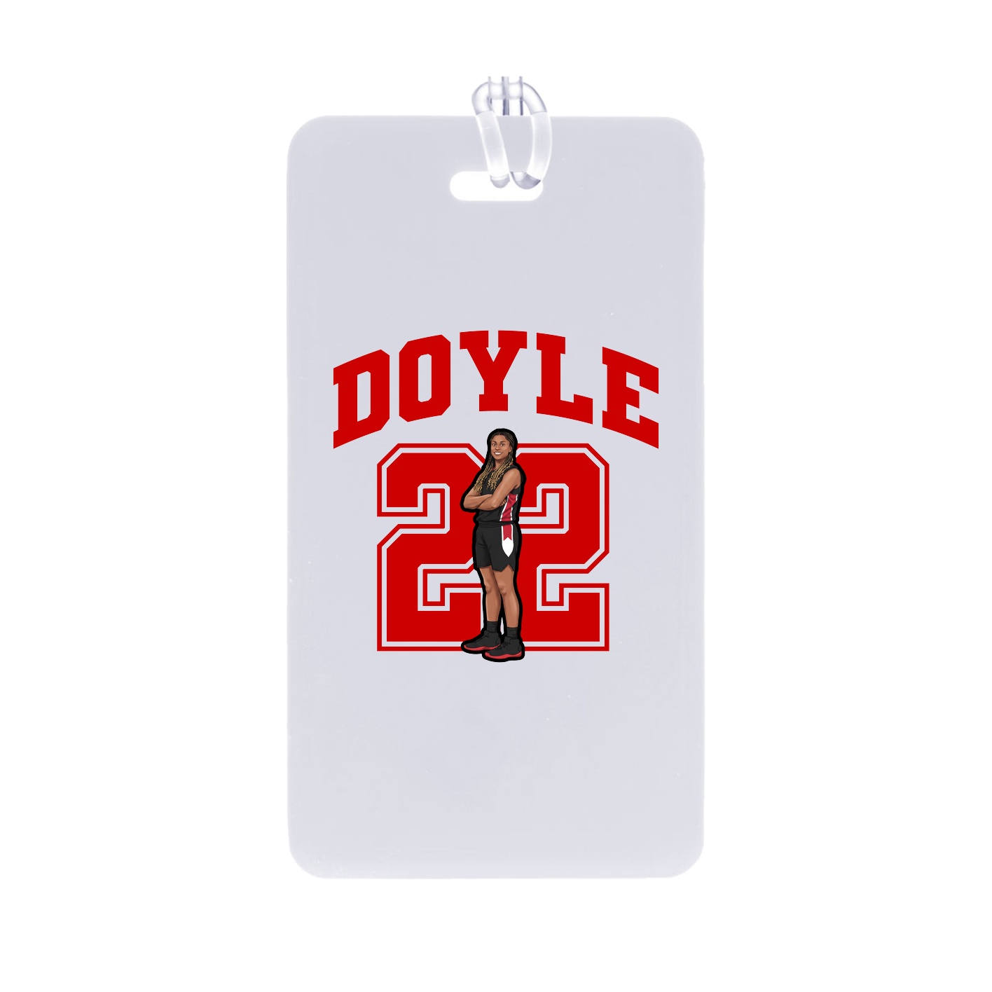 Bag Tag — Number in Classic