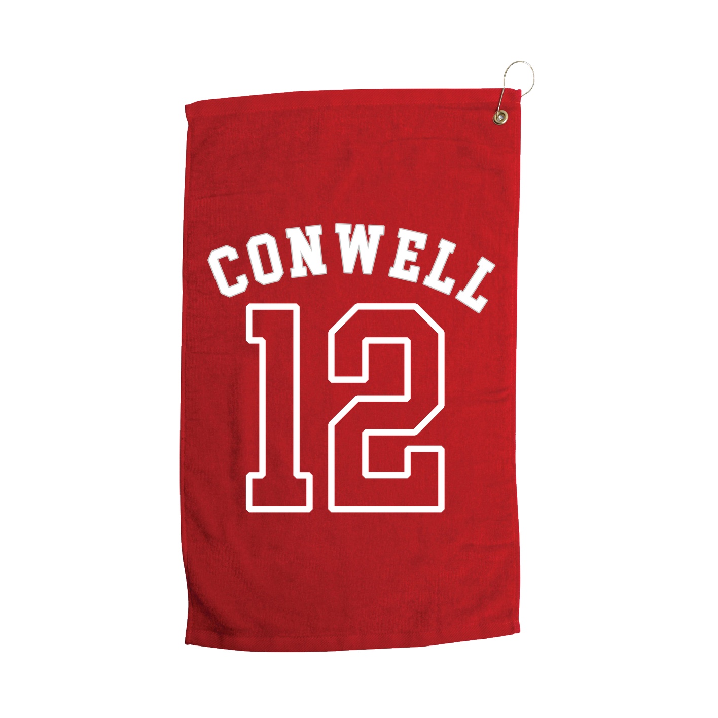 Golf Towel — Shirsey Arch in Red