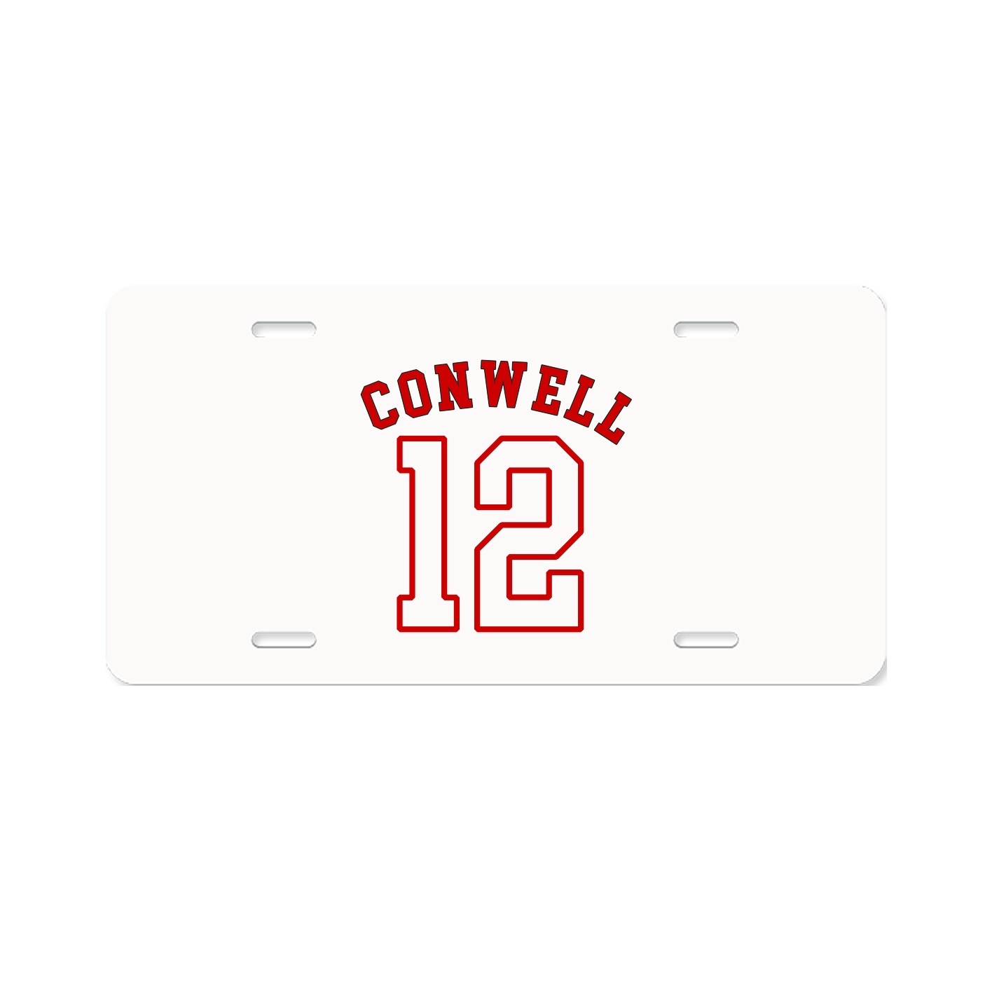 License Plate — Shirsey Arch in Classic