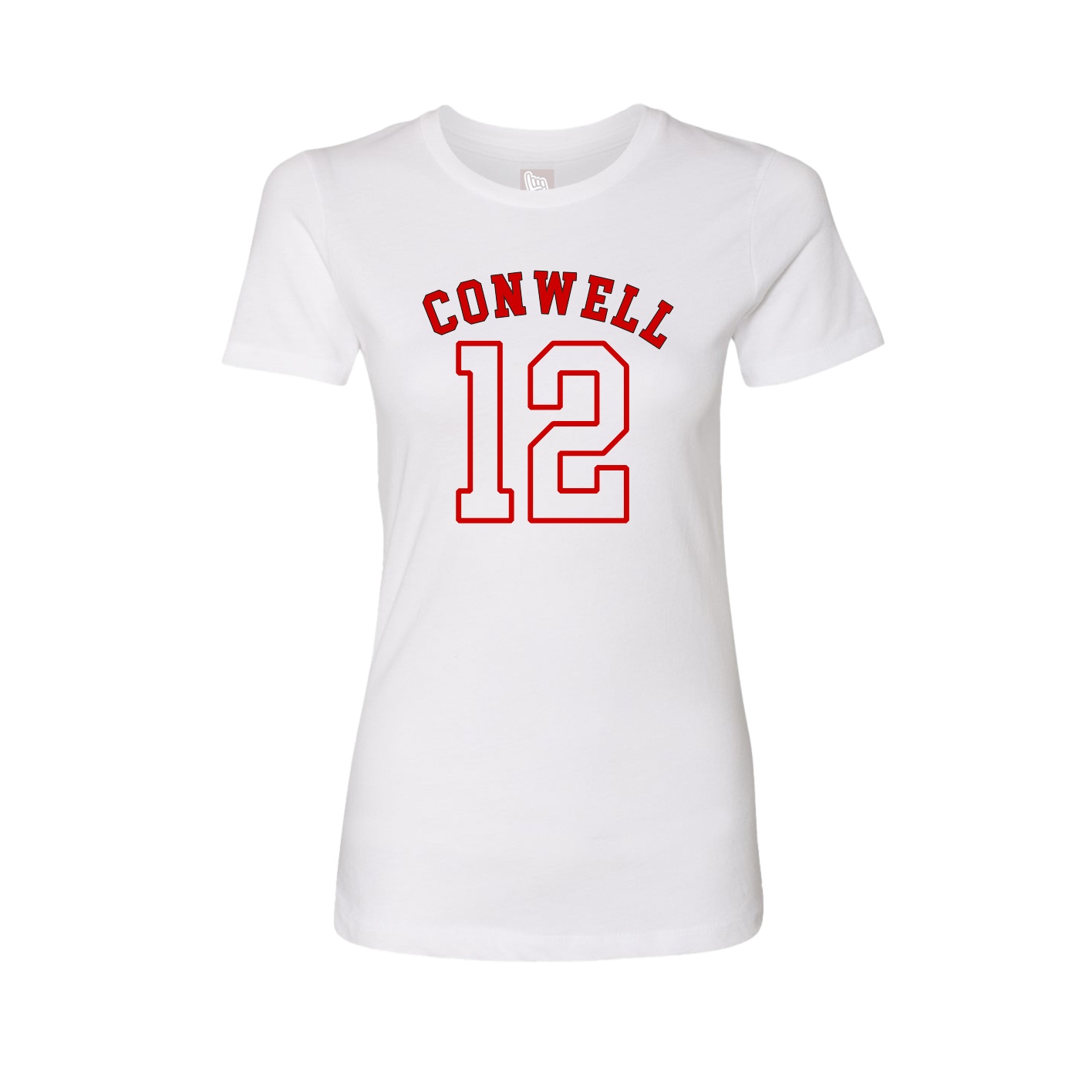 Womens Tee — Shirsey Arch in White