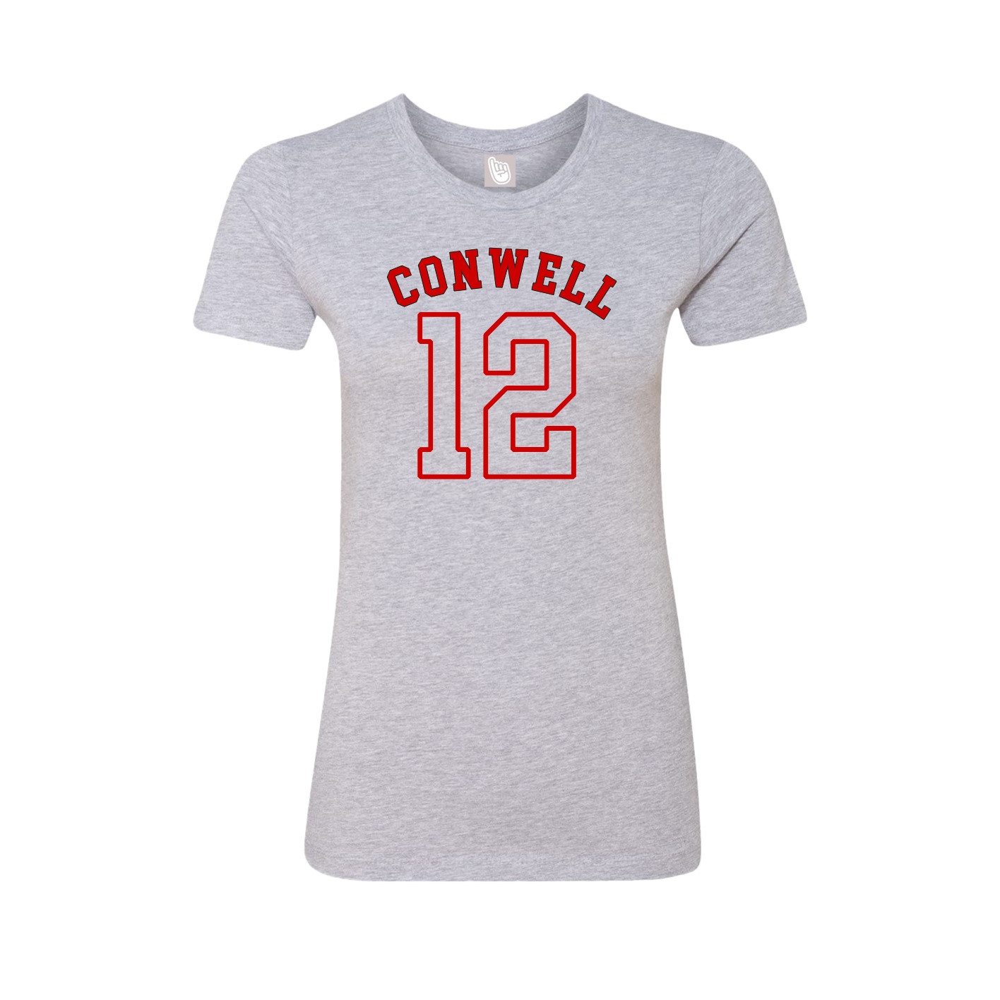 Womens Tee — Shirsey Arch in Grey