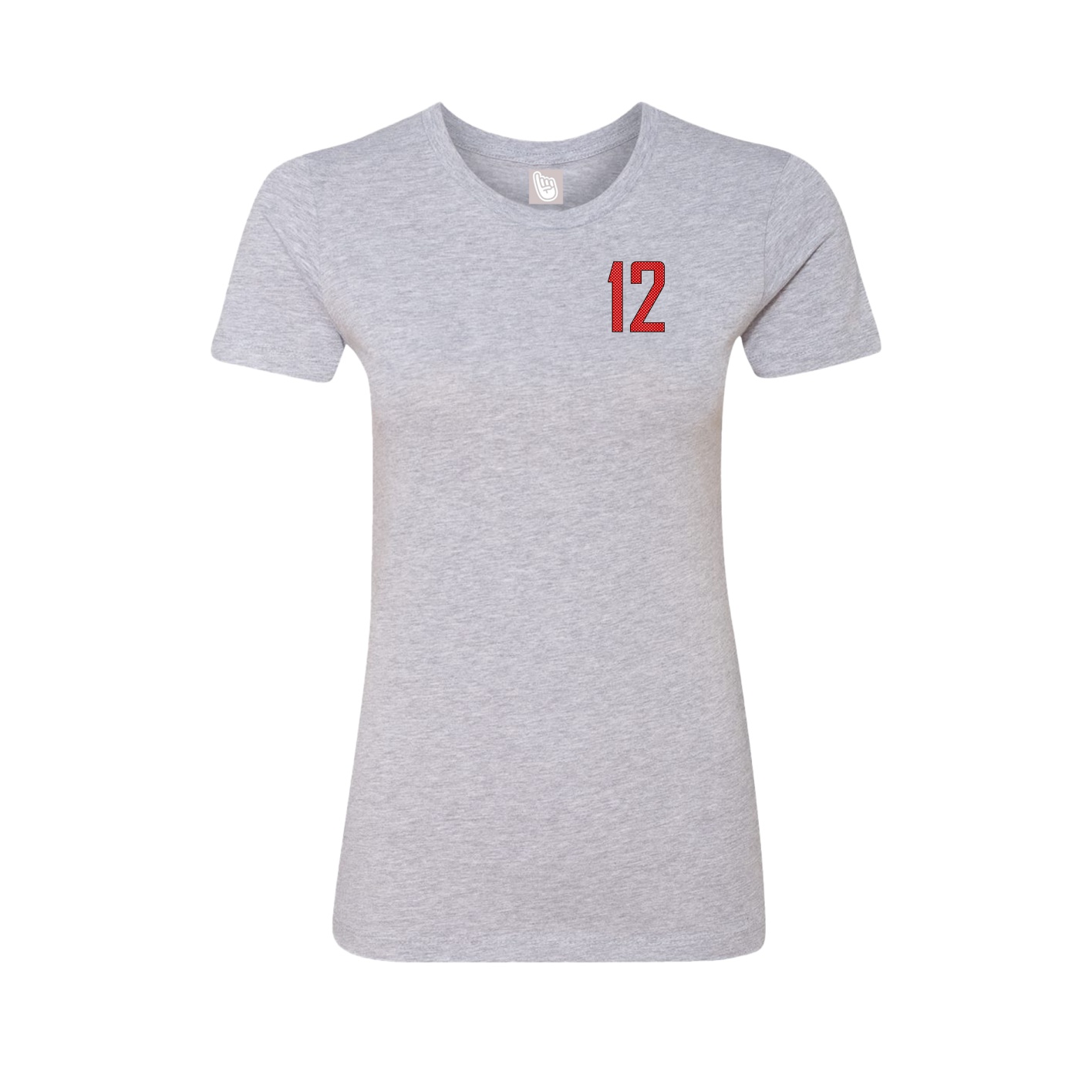 Womens Tee — Front Shirsy in Grey