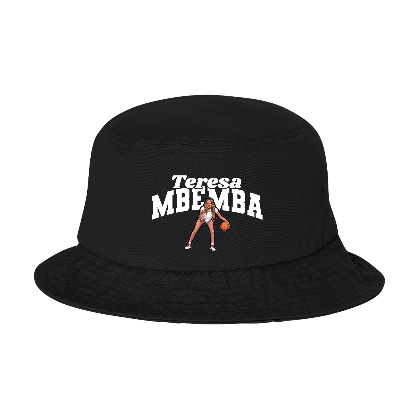 Bucket Cap — Signature Arch in Black