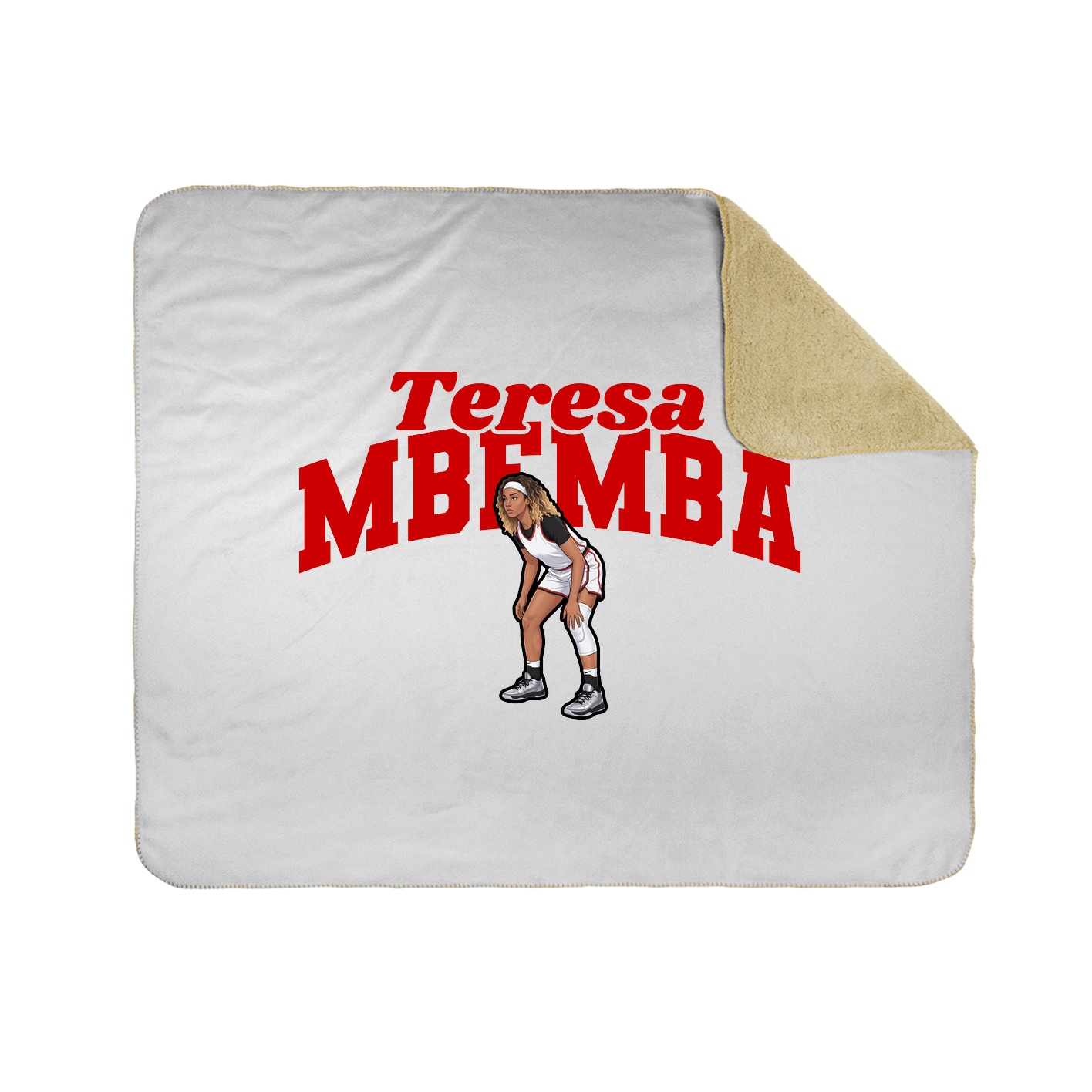 Throw Blanket — Signature Arch in White