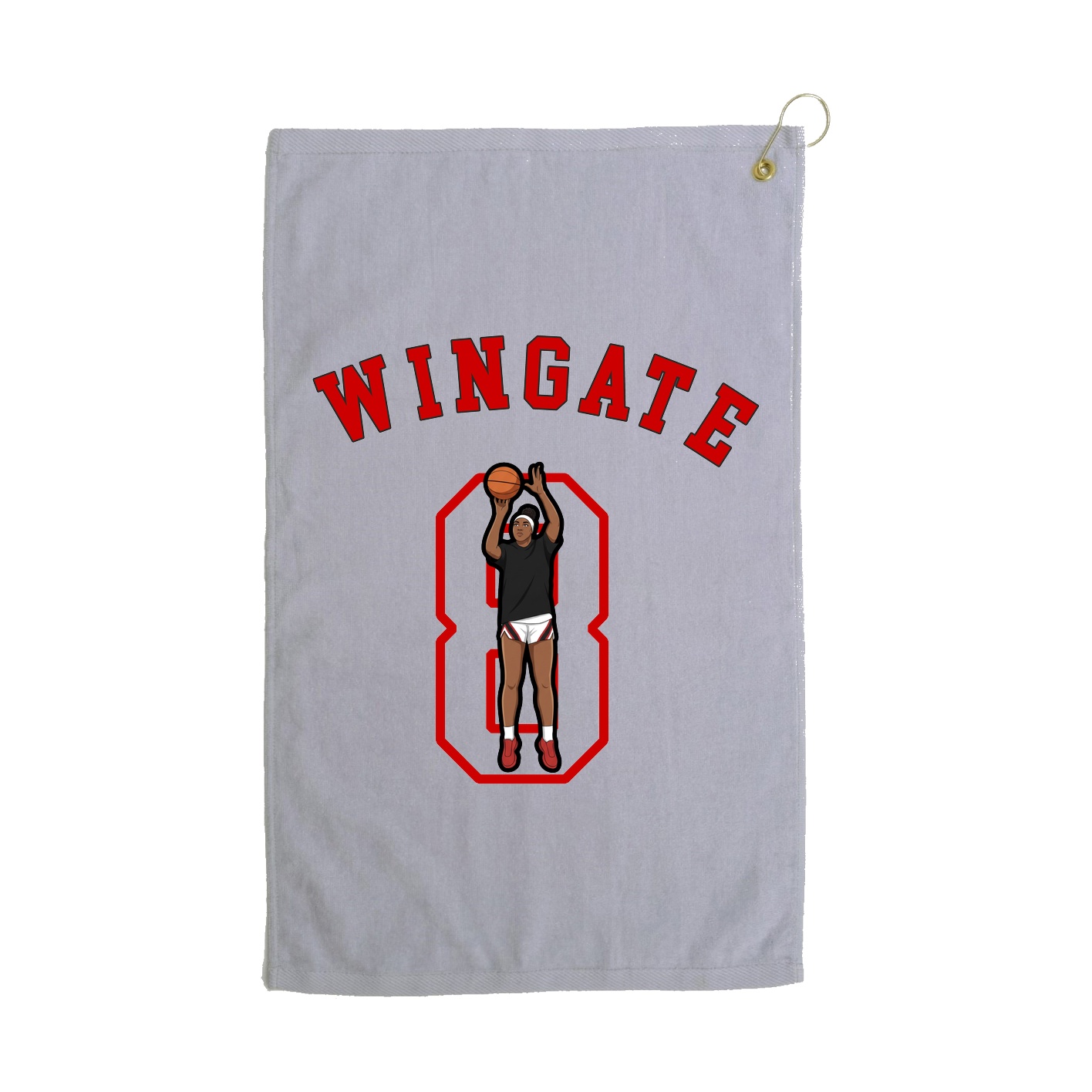 Golf Towel — Shirsey Arch in Grey