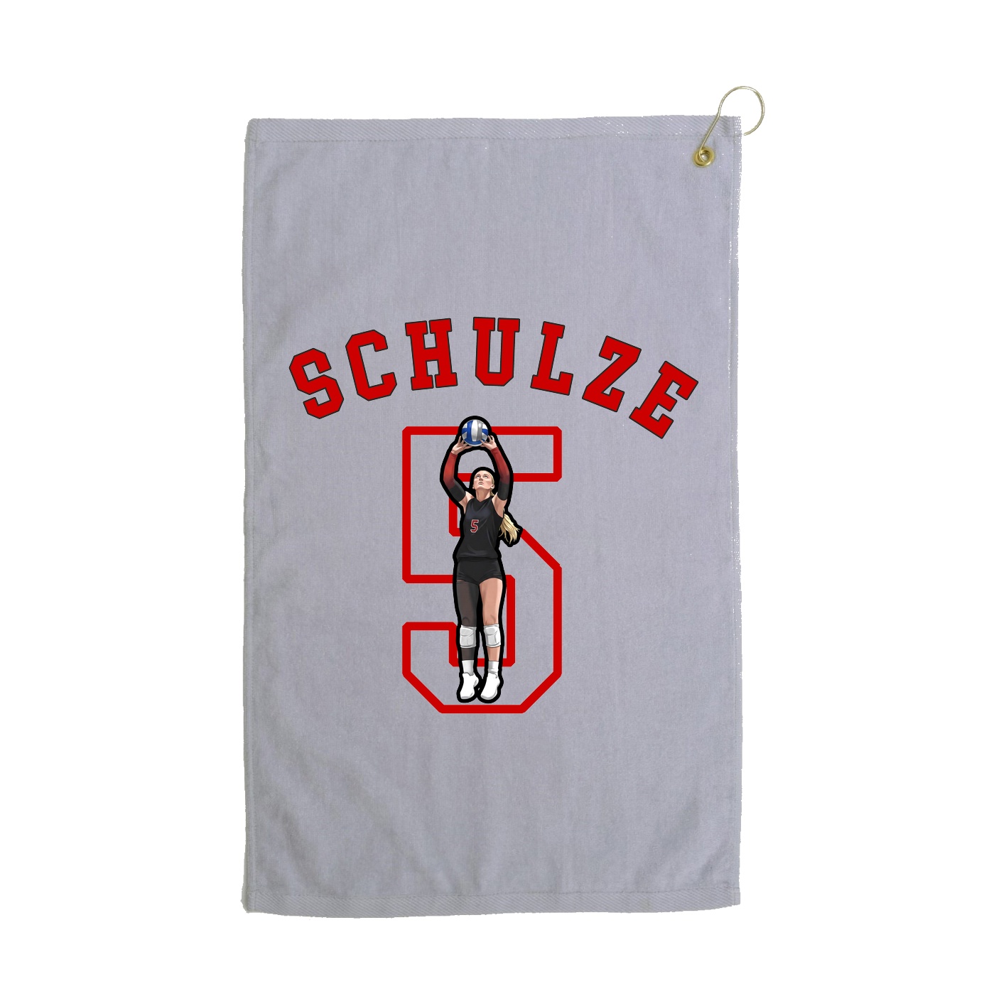 Golf Towel — Shirsey Arch in Grey