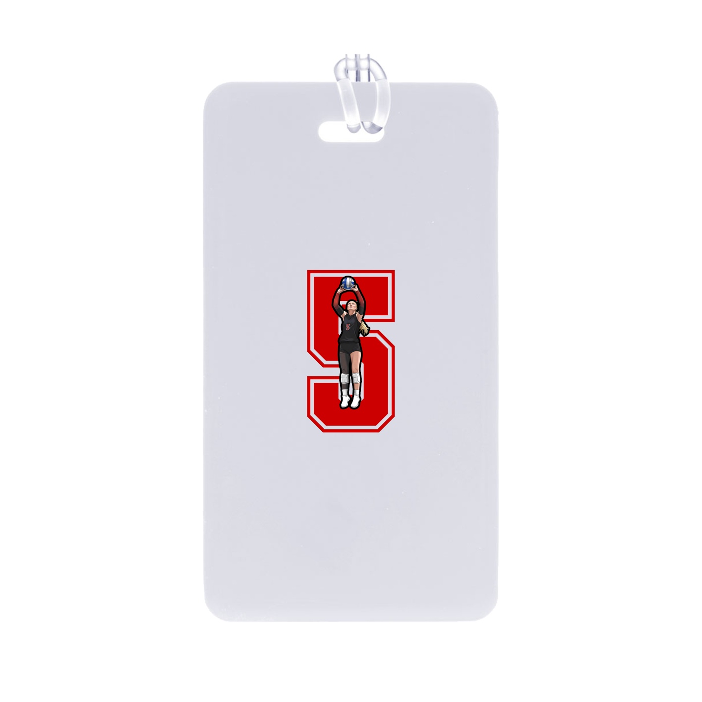 Bag Tag — Number in Classic