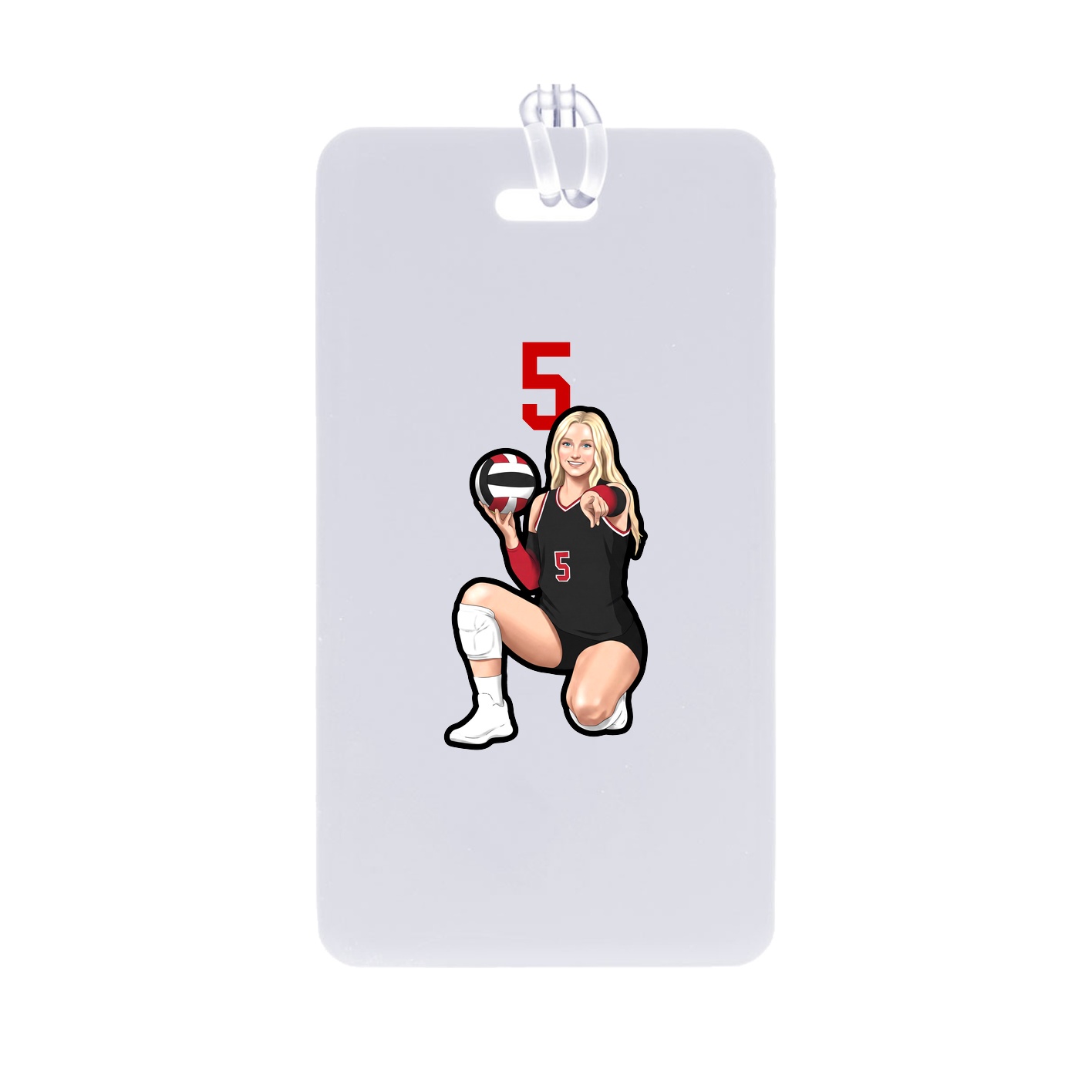 Bag Tag — Number Top in Classic