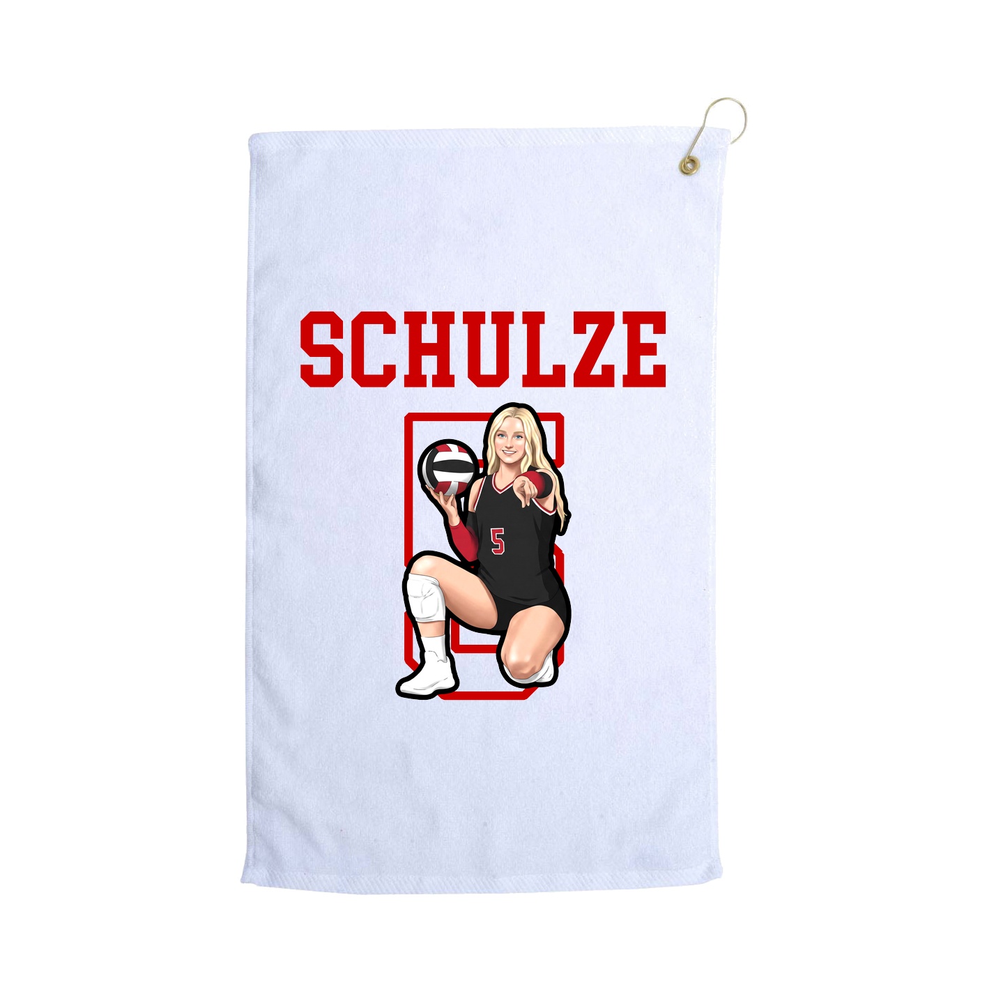 Golf Towel — Shirsey in White