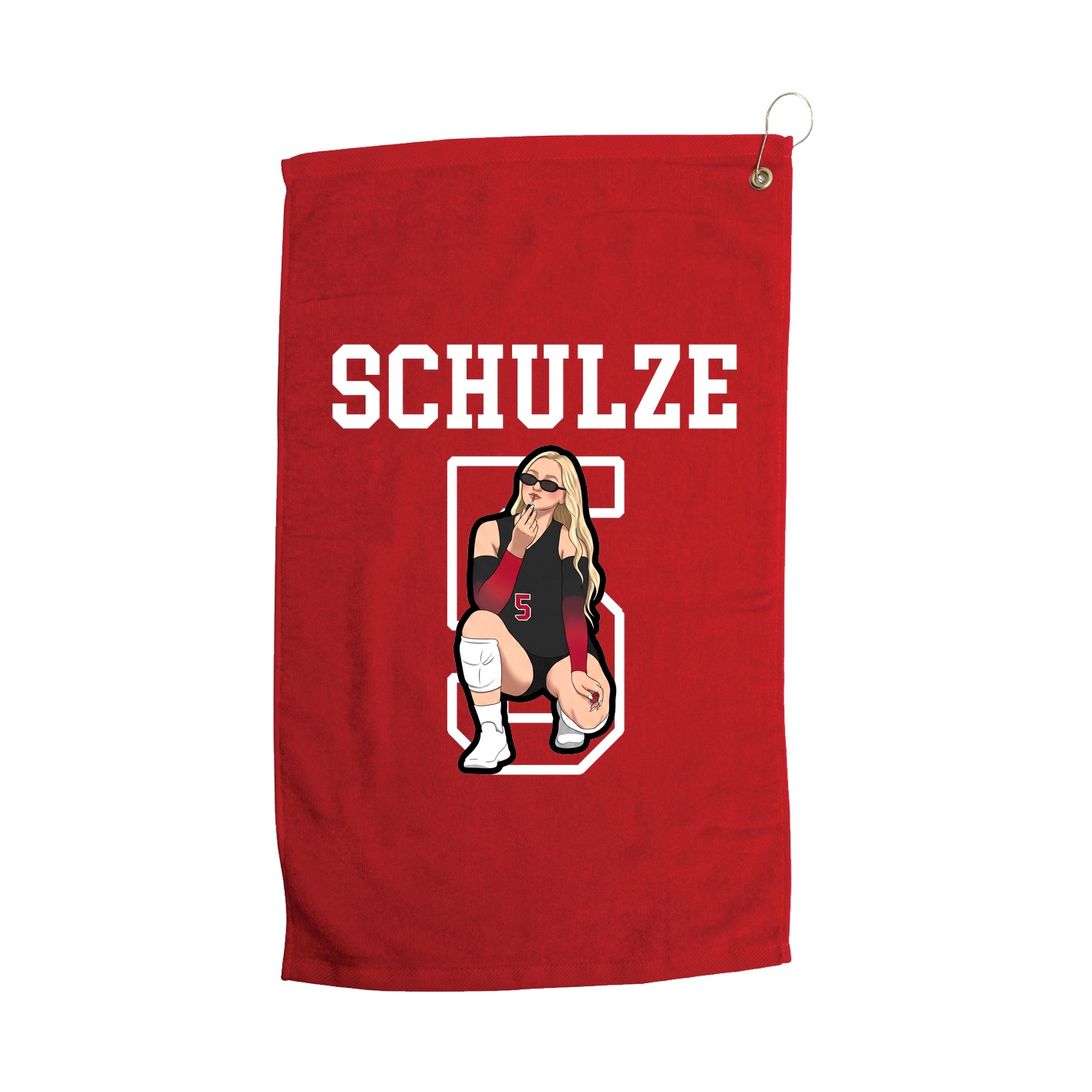 Golf Towel — Shirsey in Red