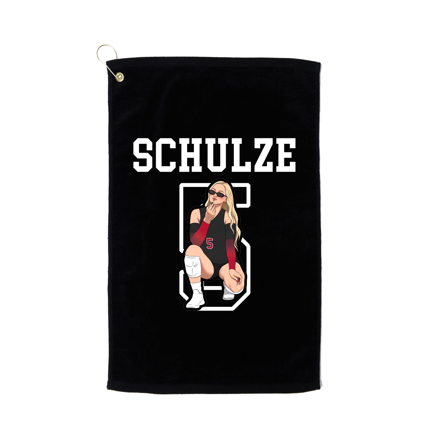Golf Towel — Shirsey in Black