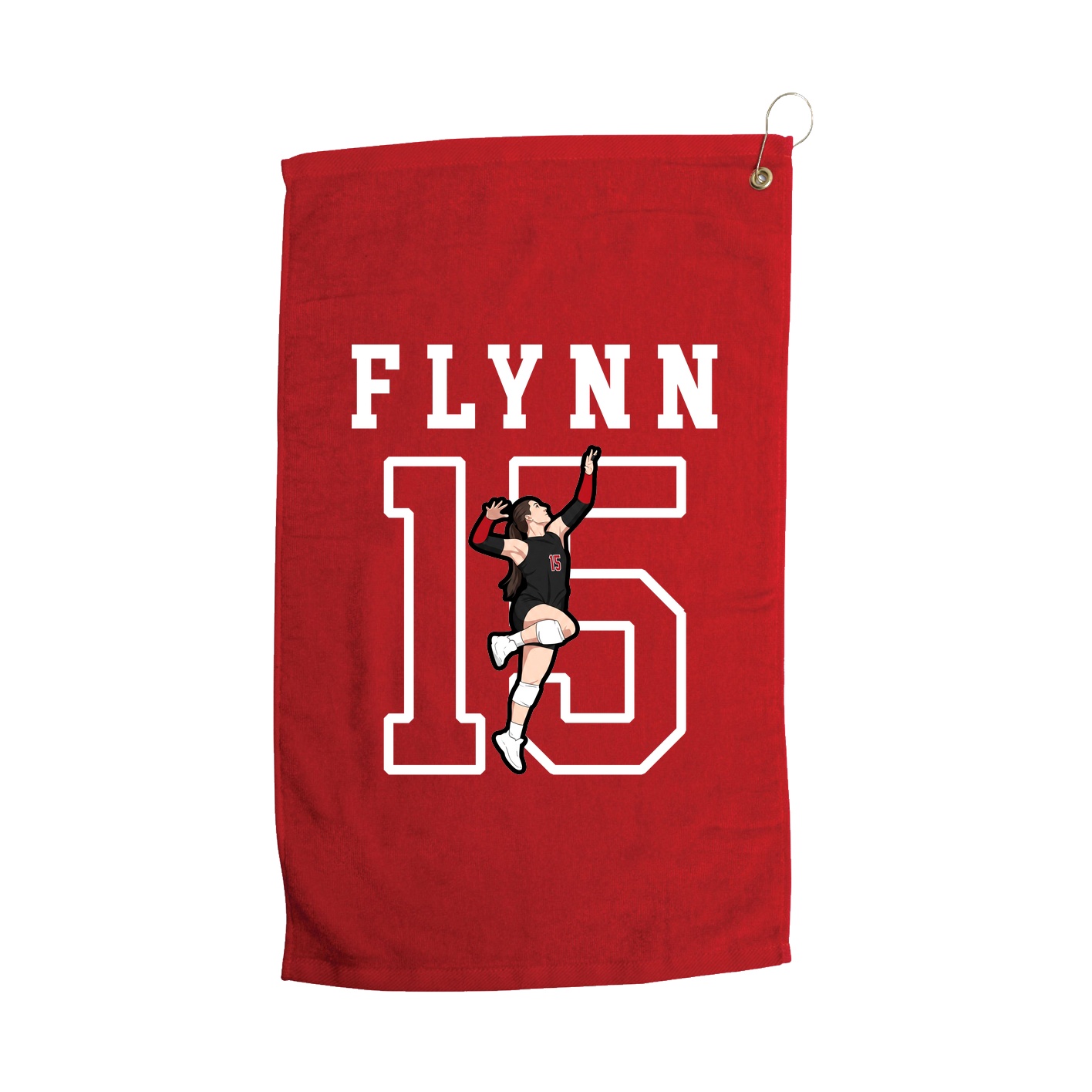 Golf Towel — Shirsey in Red