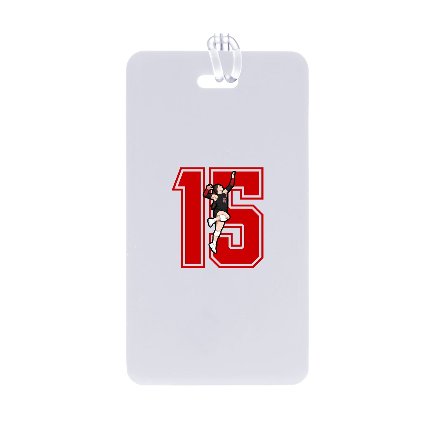 Bag Tag — Number in Classic