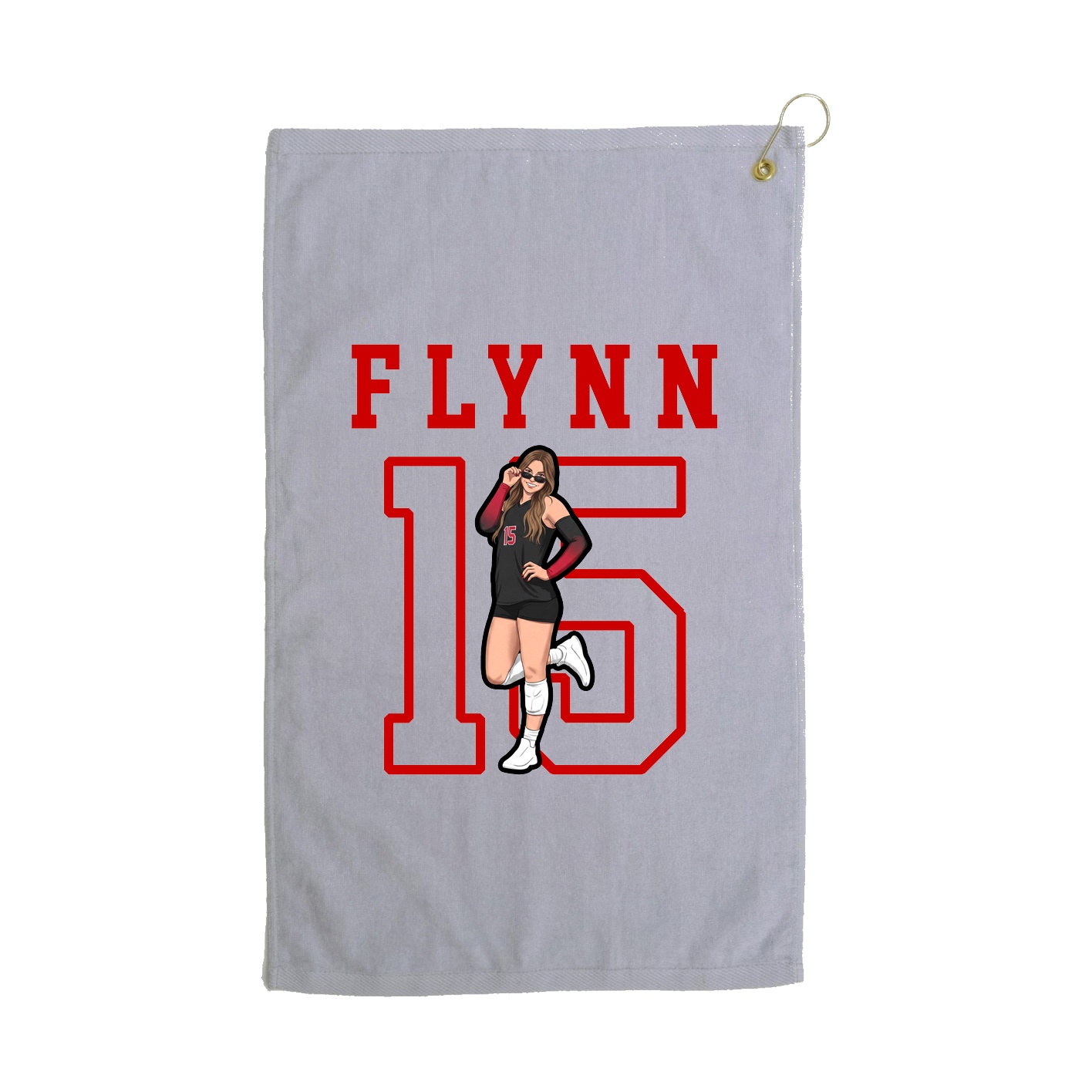 Golf Towel — Shirsey in Grey