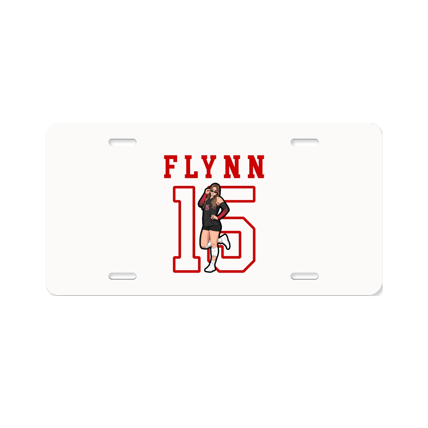 License Plate — Shirsey in Classic