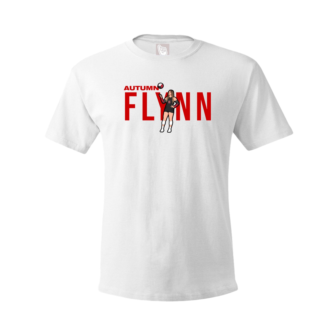 Tee — Player Name in White