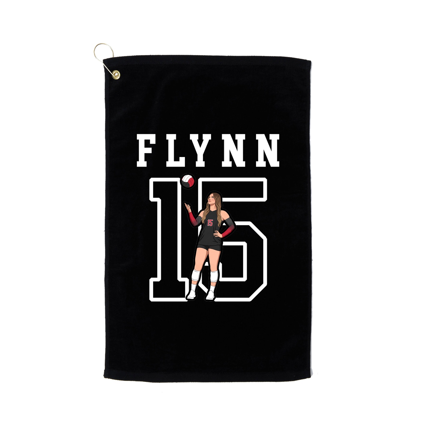 Golf Towel — Shirsey in Black