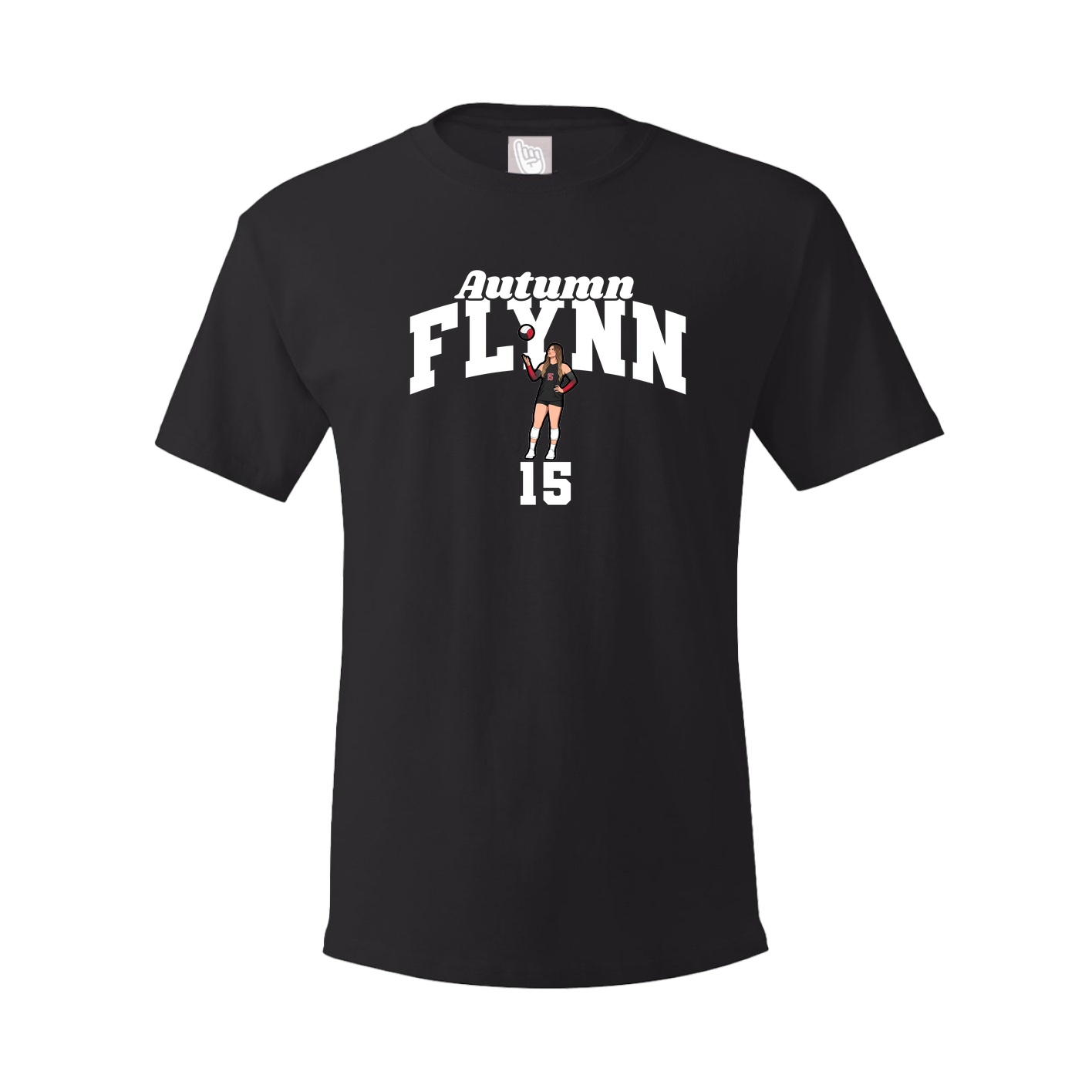 Tee — Signature Arch in Black