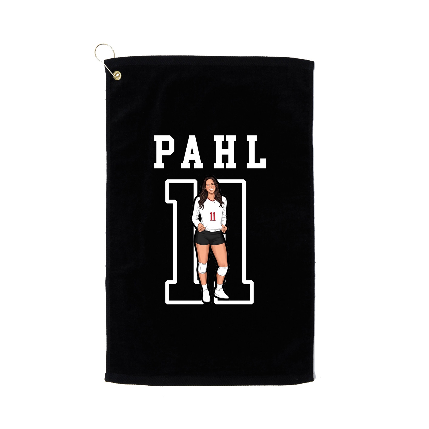 Golf Towel — Shirsey in Black