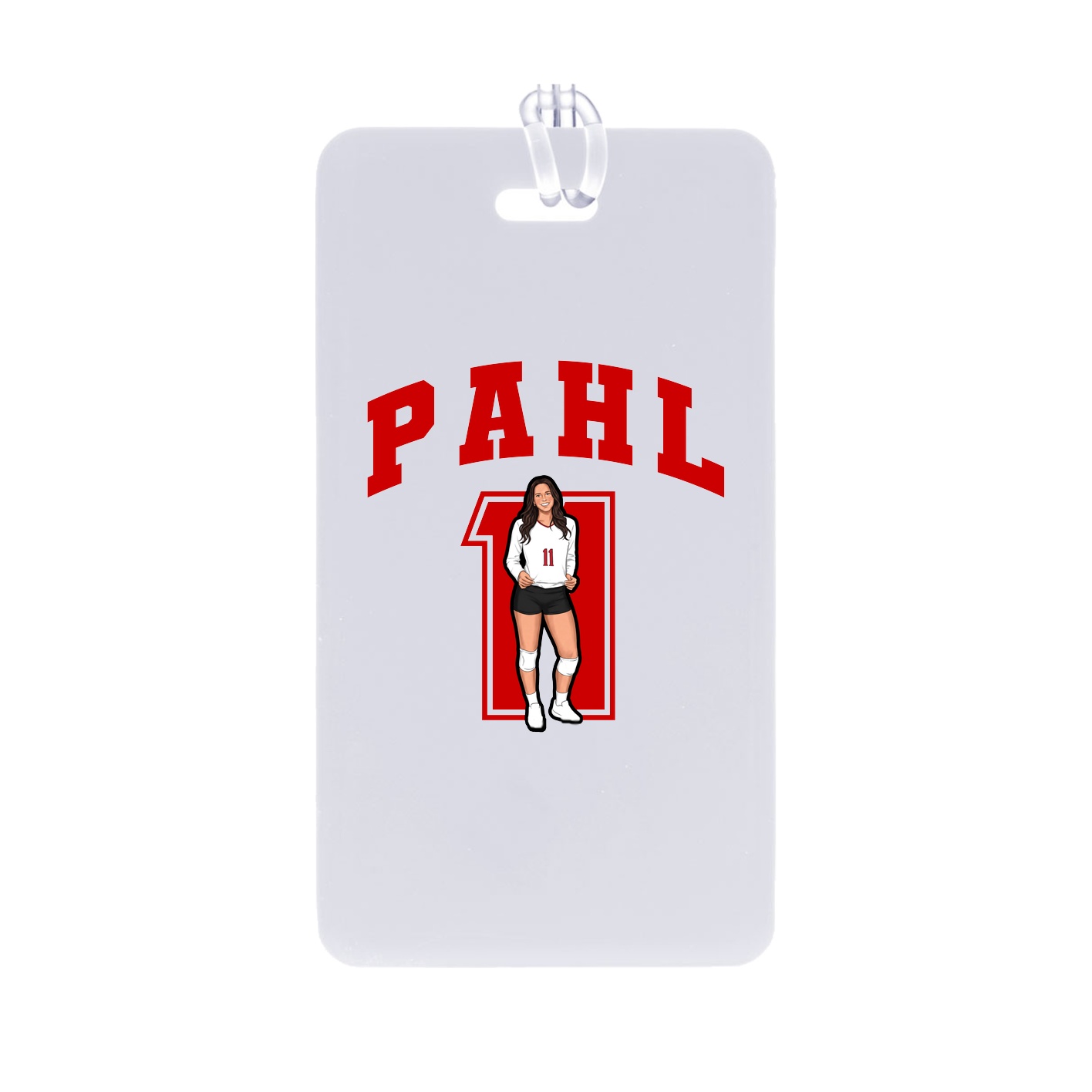 Bag Tag — Number in Classic