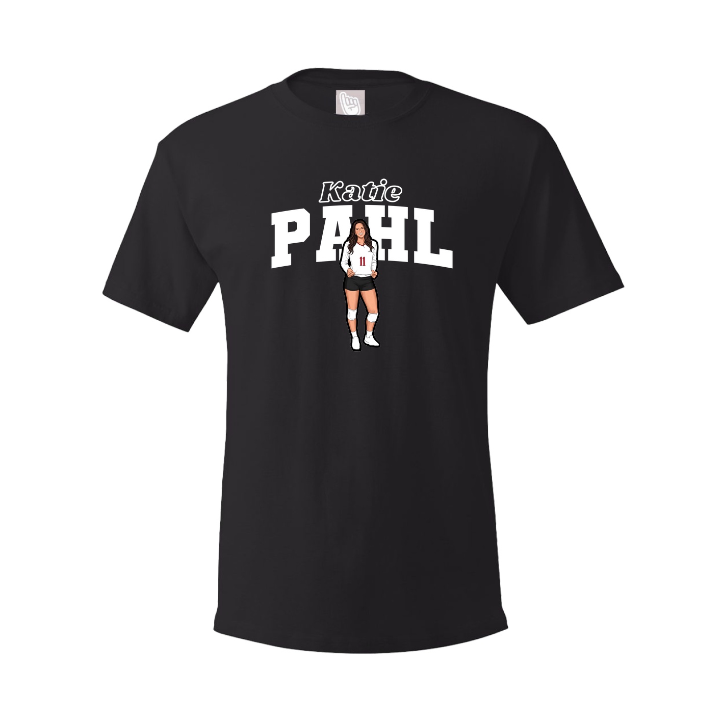 Tee — Name Arch in Black