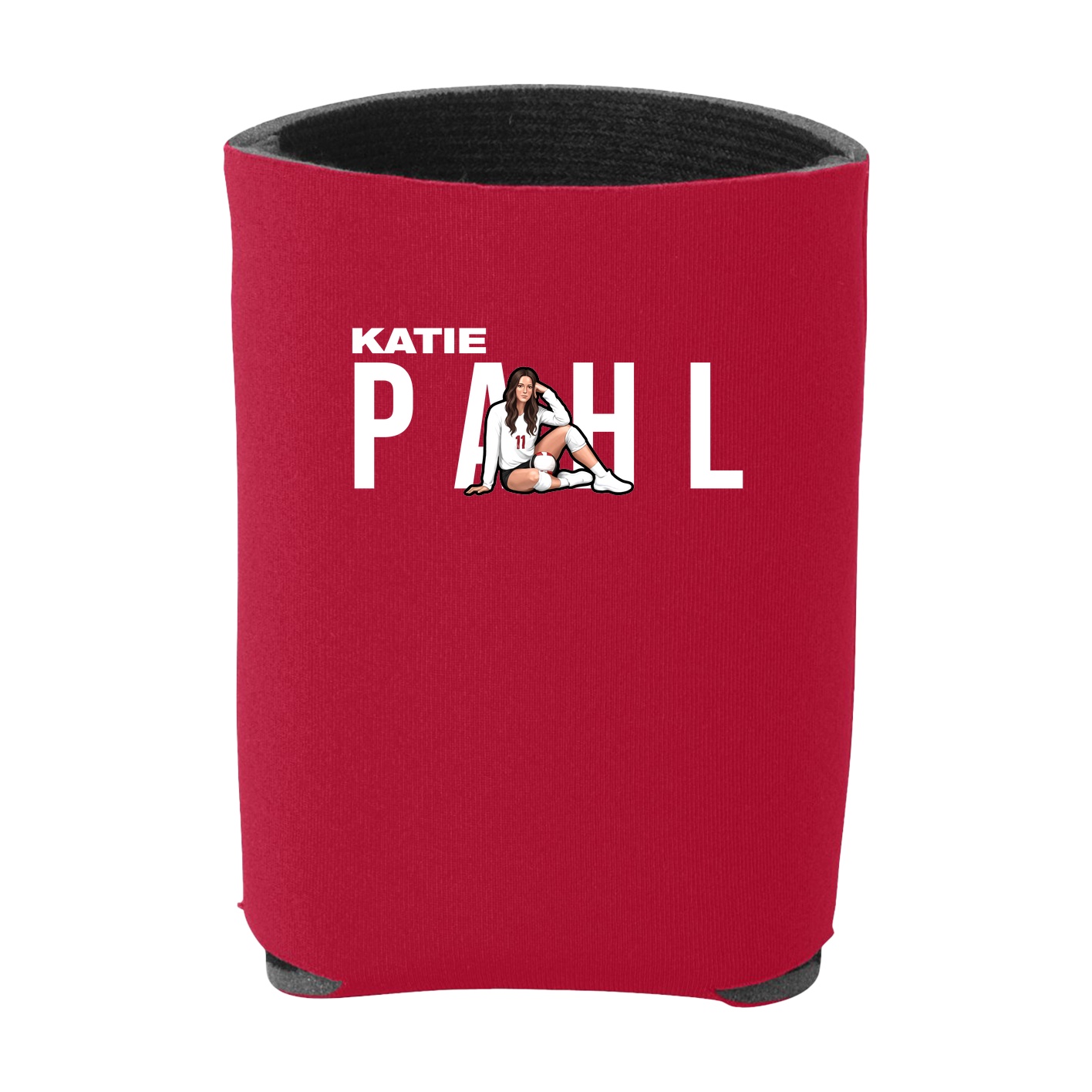 Can Holder — Player Name in Red