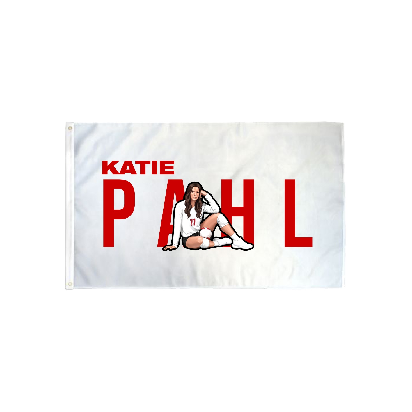 3x5 Flag — Player Name in Classic