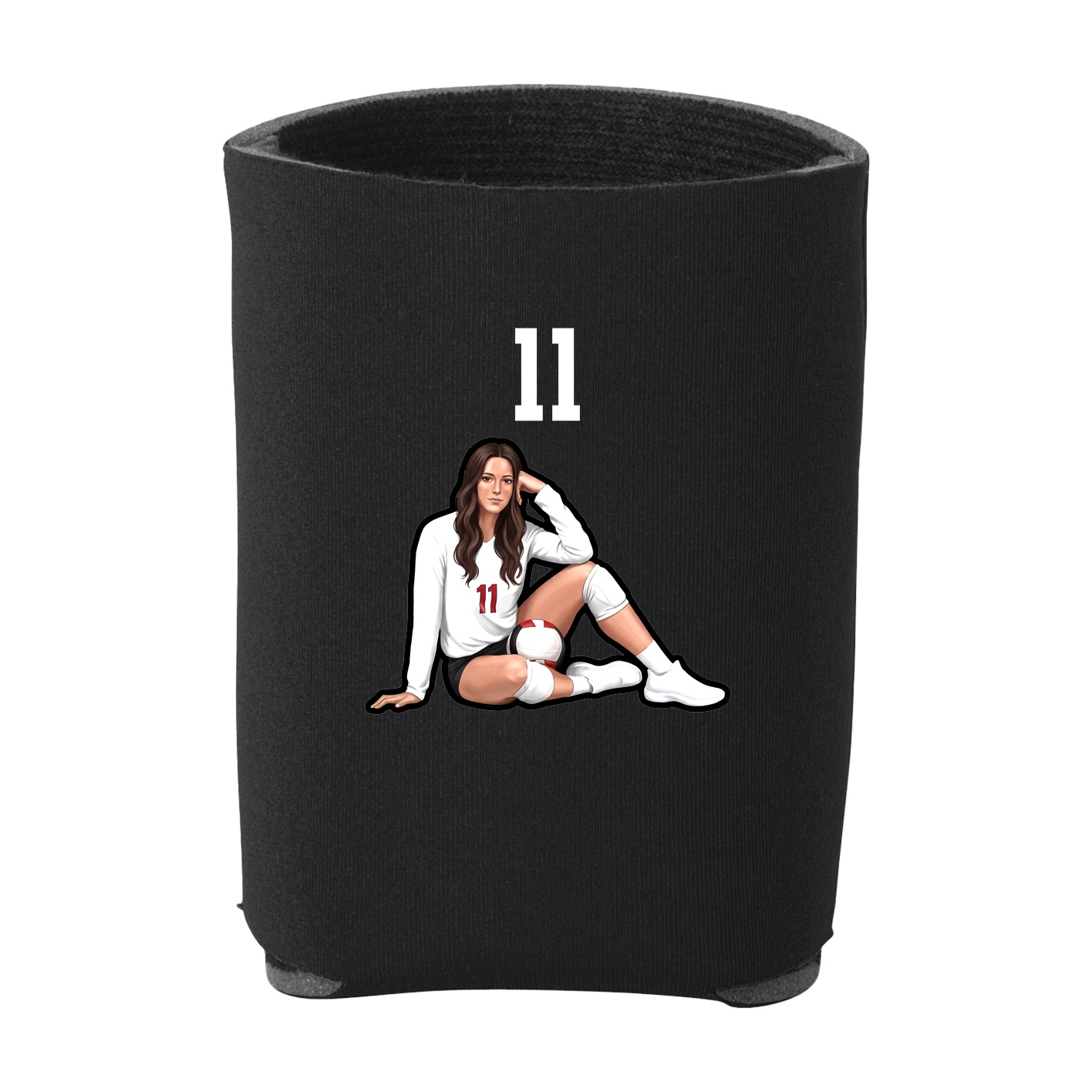 Can Holder — Number Top in Black
