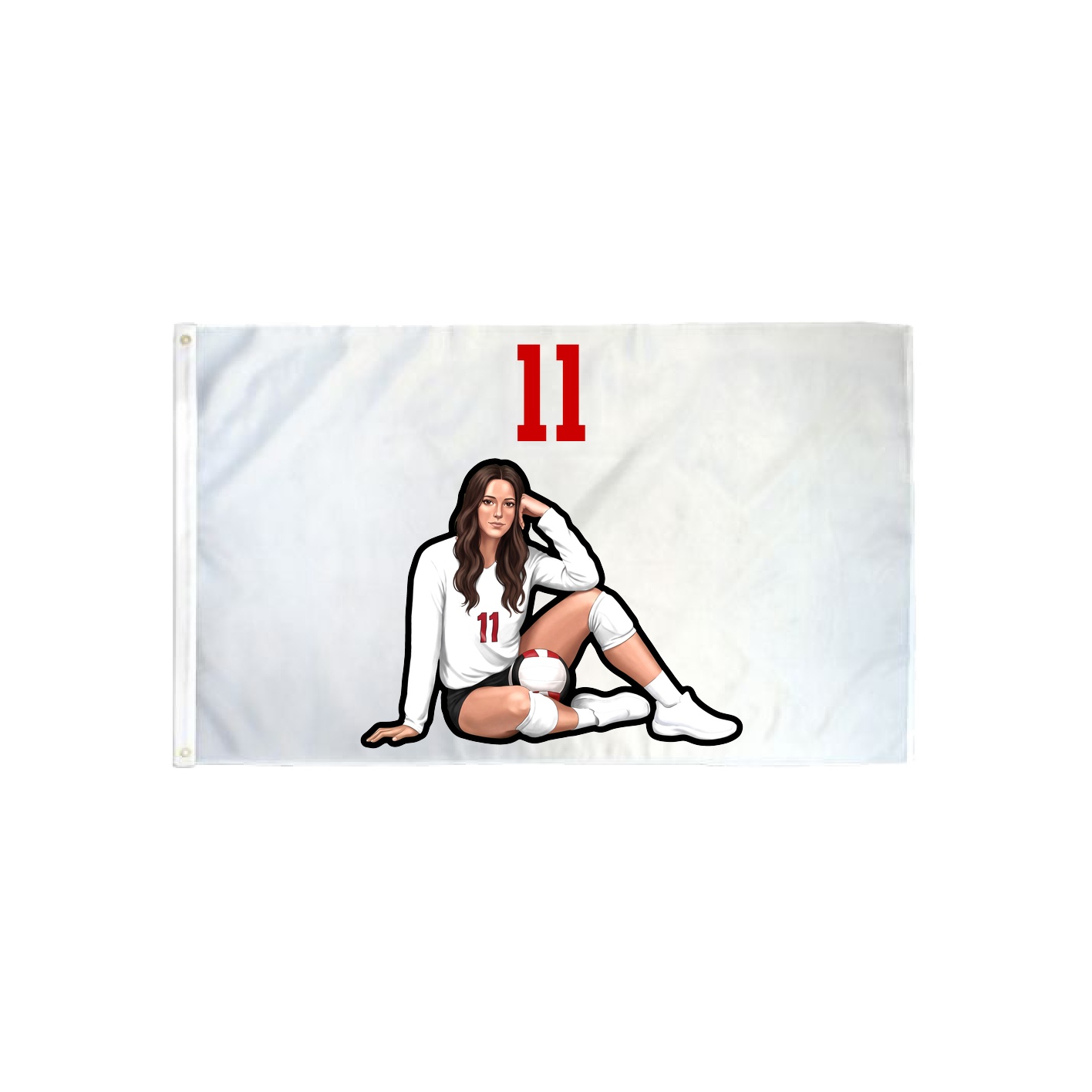 3x5 Flag — Number Top in Classic