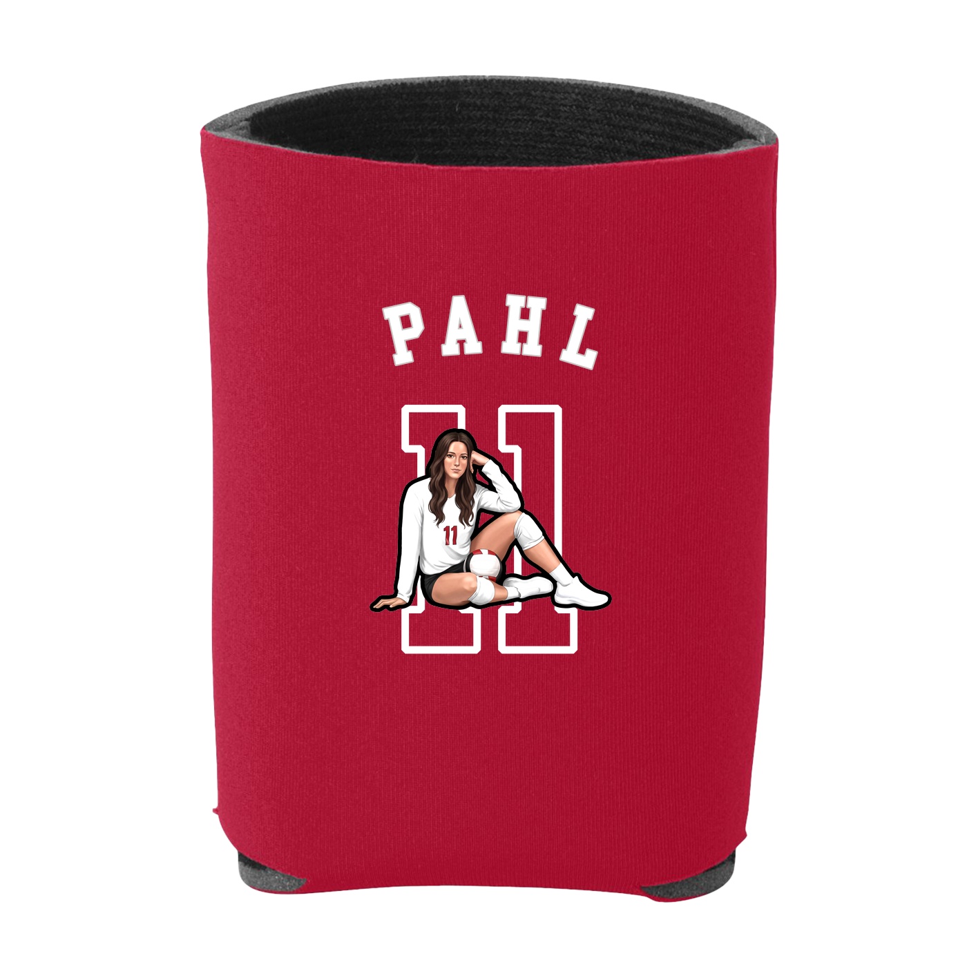 Can Holder — Shirsey Arch in Red