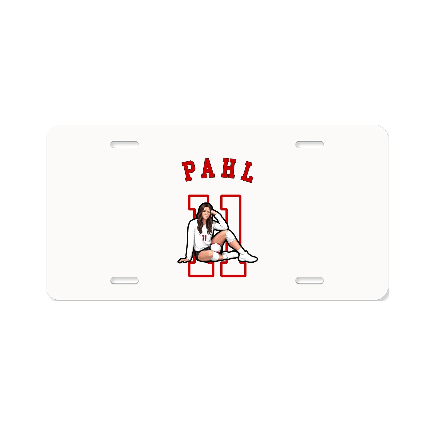 License Plate — Shirsey Arch in Classic