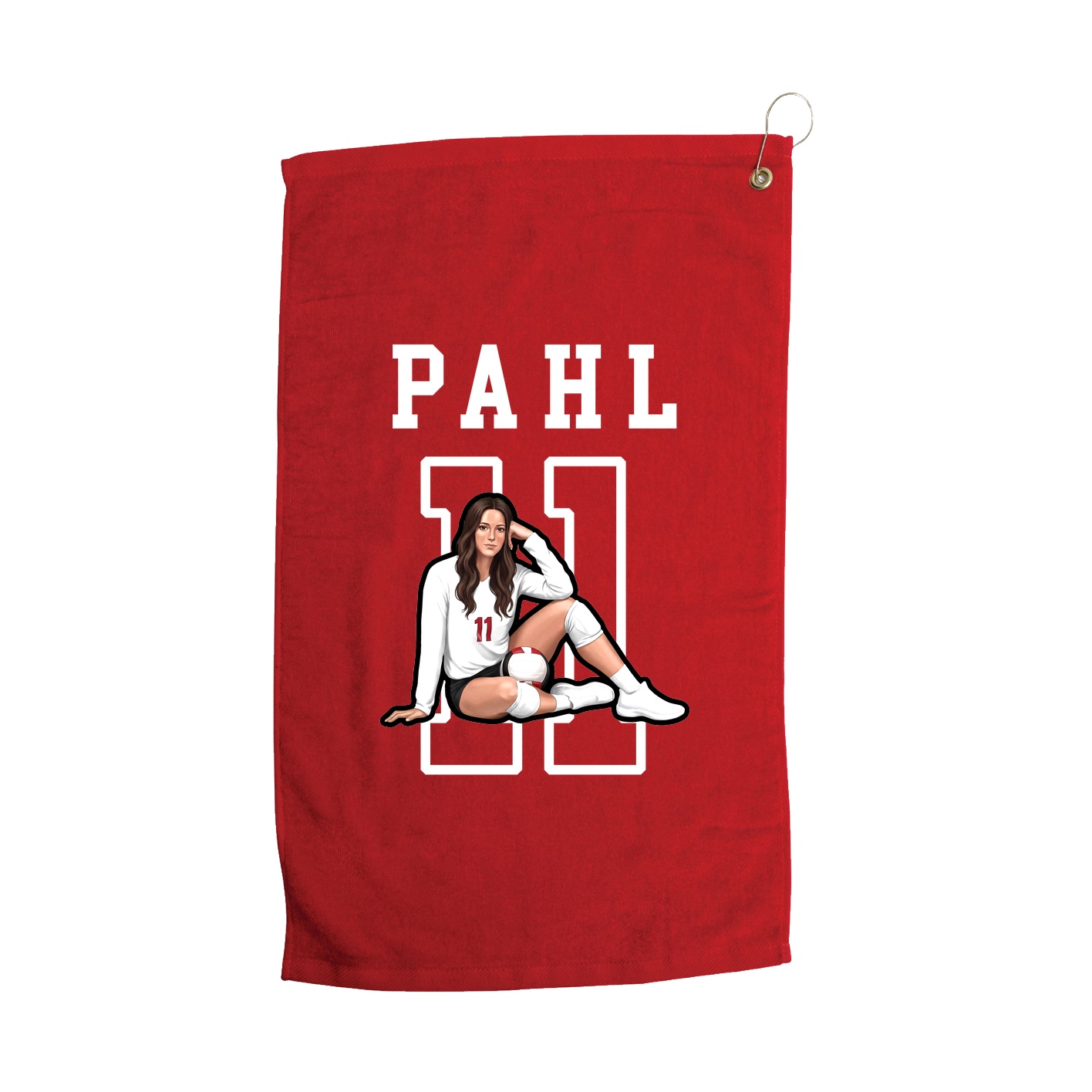 Golf Towel — Shirsey in Red
