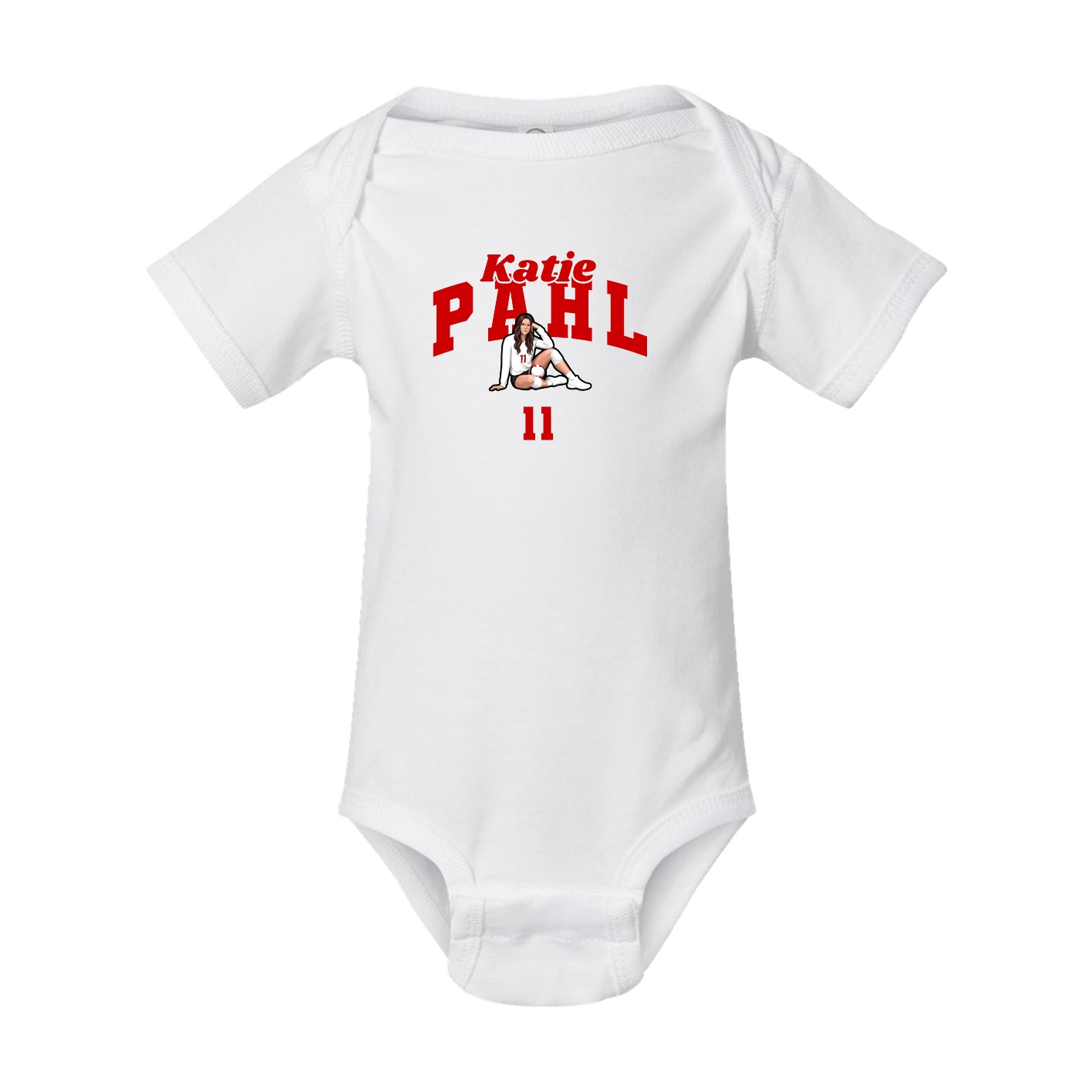 Baby Onesie — Signature Arch in White