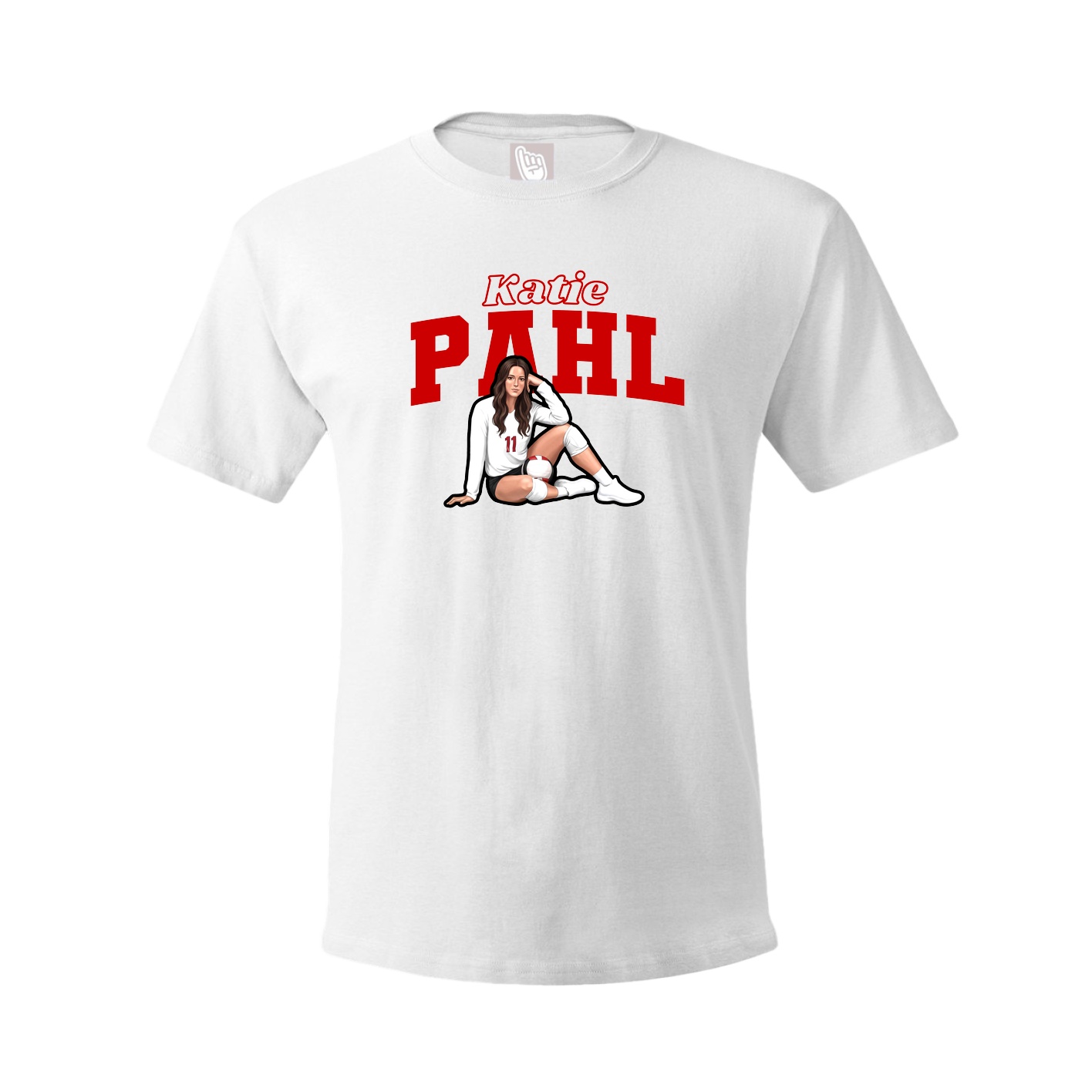 Tee — Name Arch in White