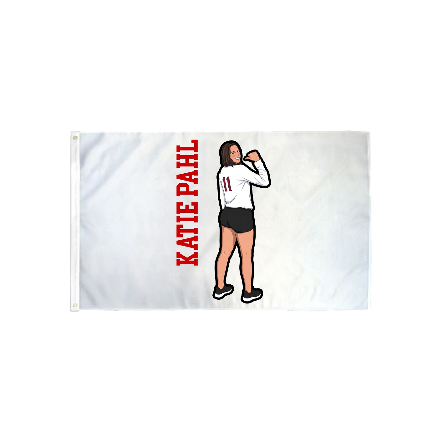 3x5 Flag — Name Vertical in Classic