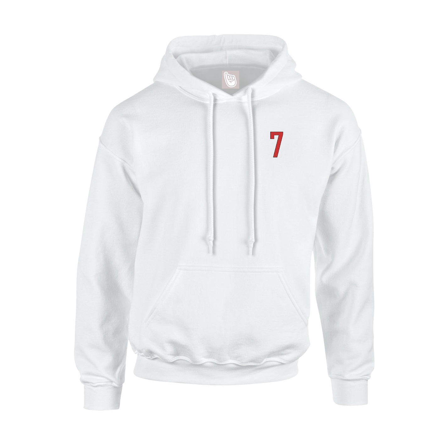 Youth Hoodie — Front Shirsy in White