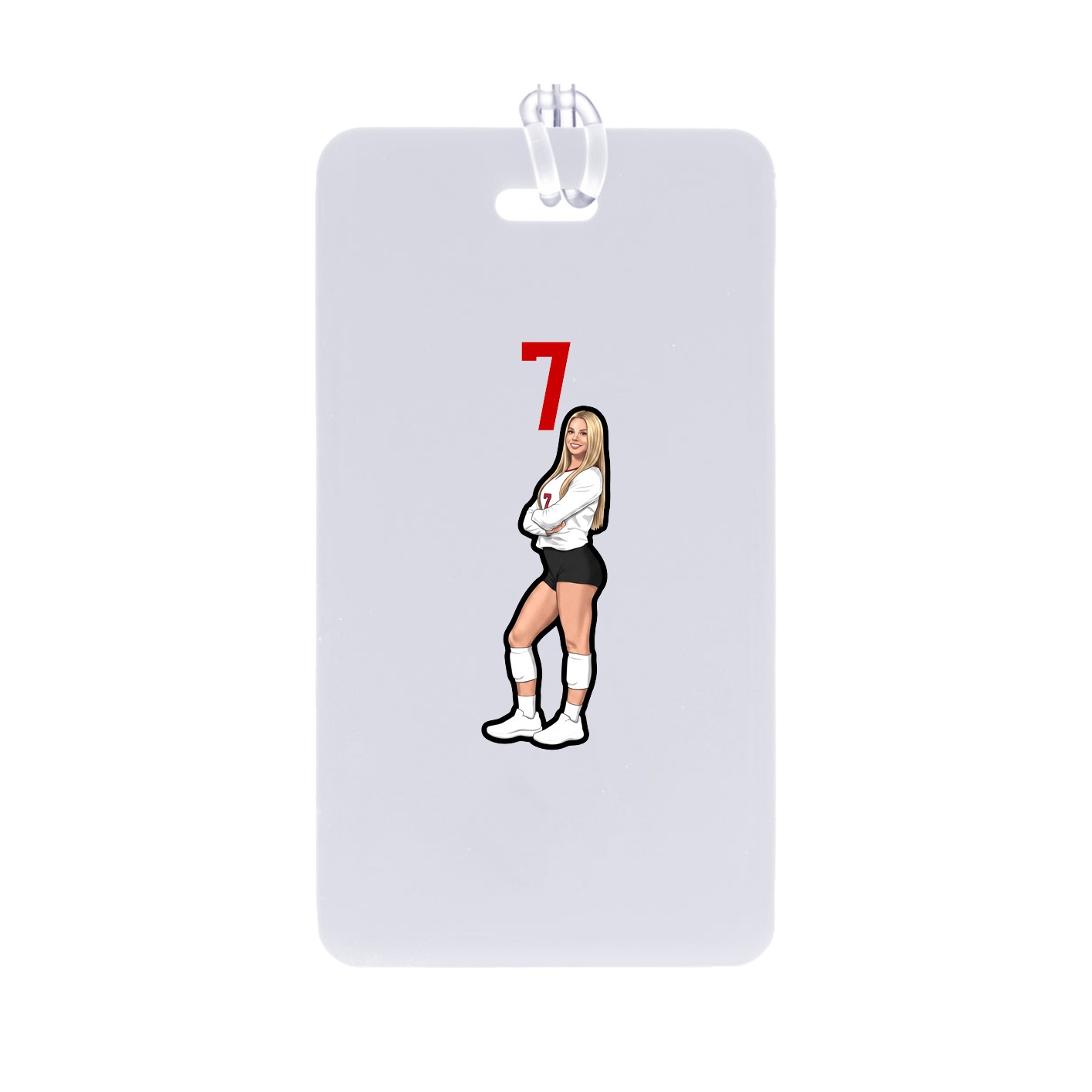 Bag Tag — Number Top in Classic