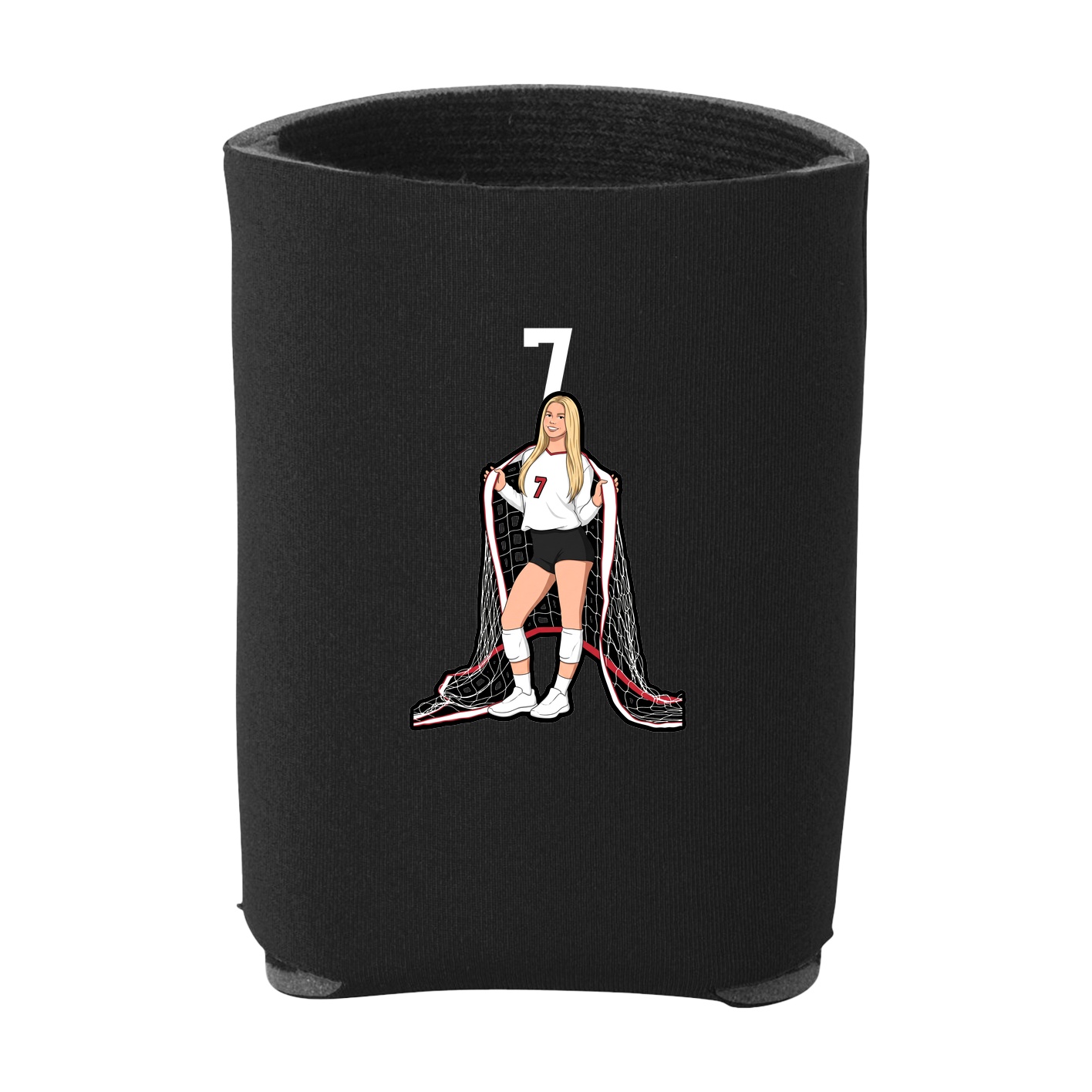 Can Holder — Number Top in Black