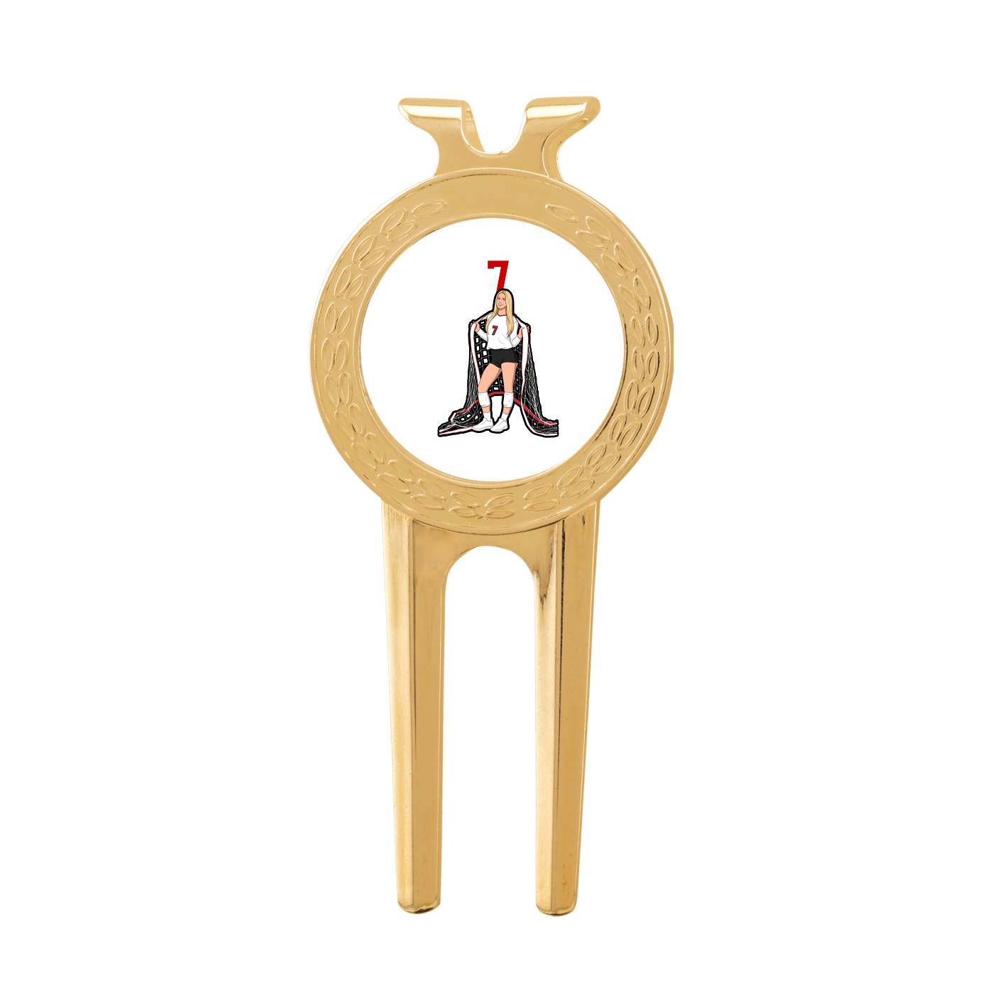 Divot Tool with Ball Marker — Number Top in Classic