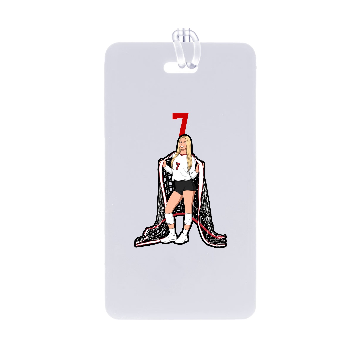 Bag Tag — Number Top in Classic