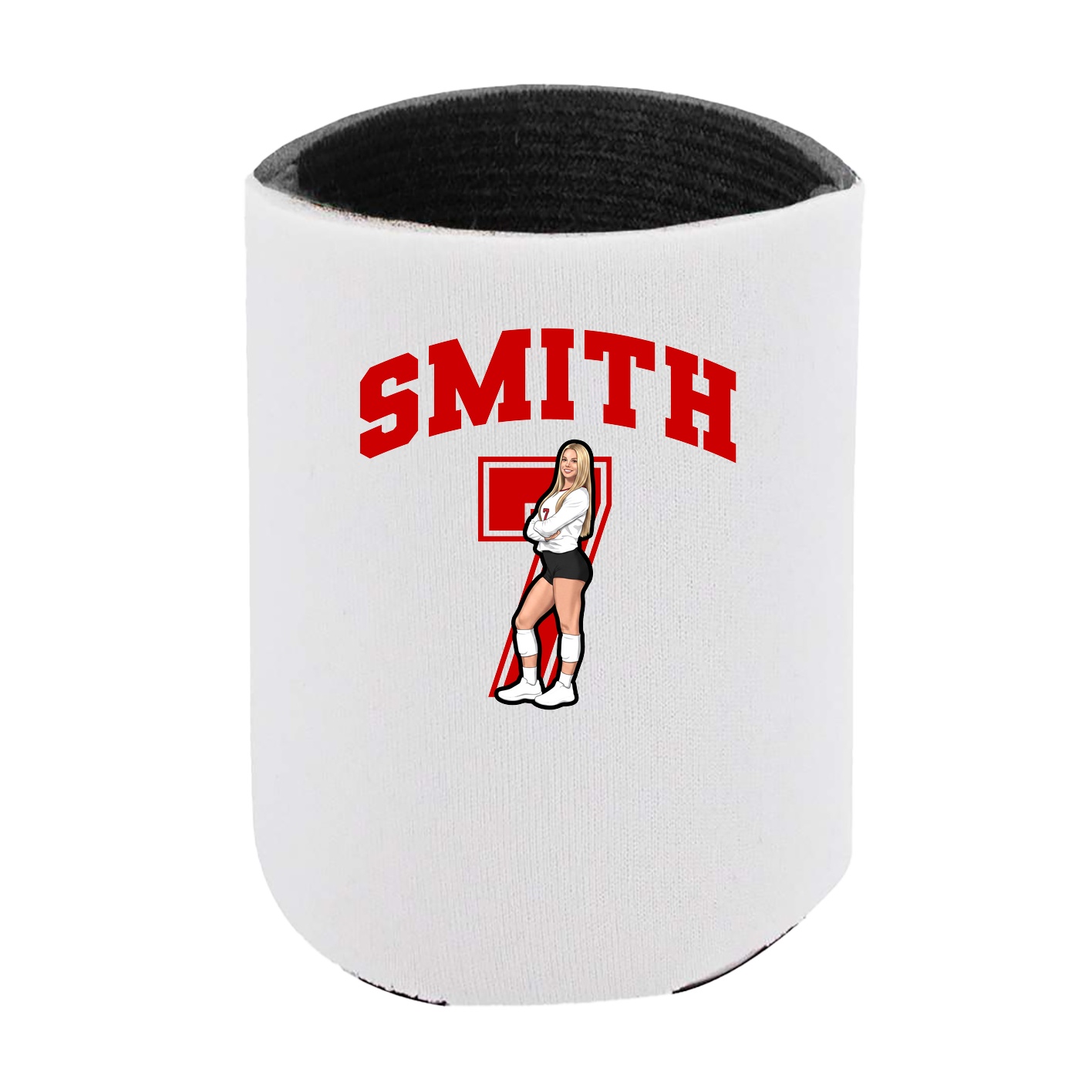 Can Holder — Number in White