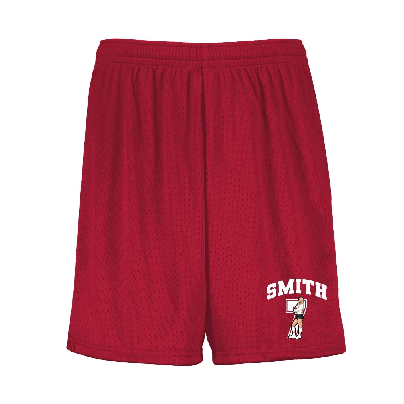 Shorts — Number in Red
