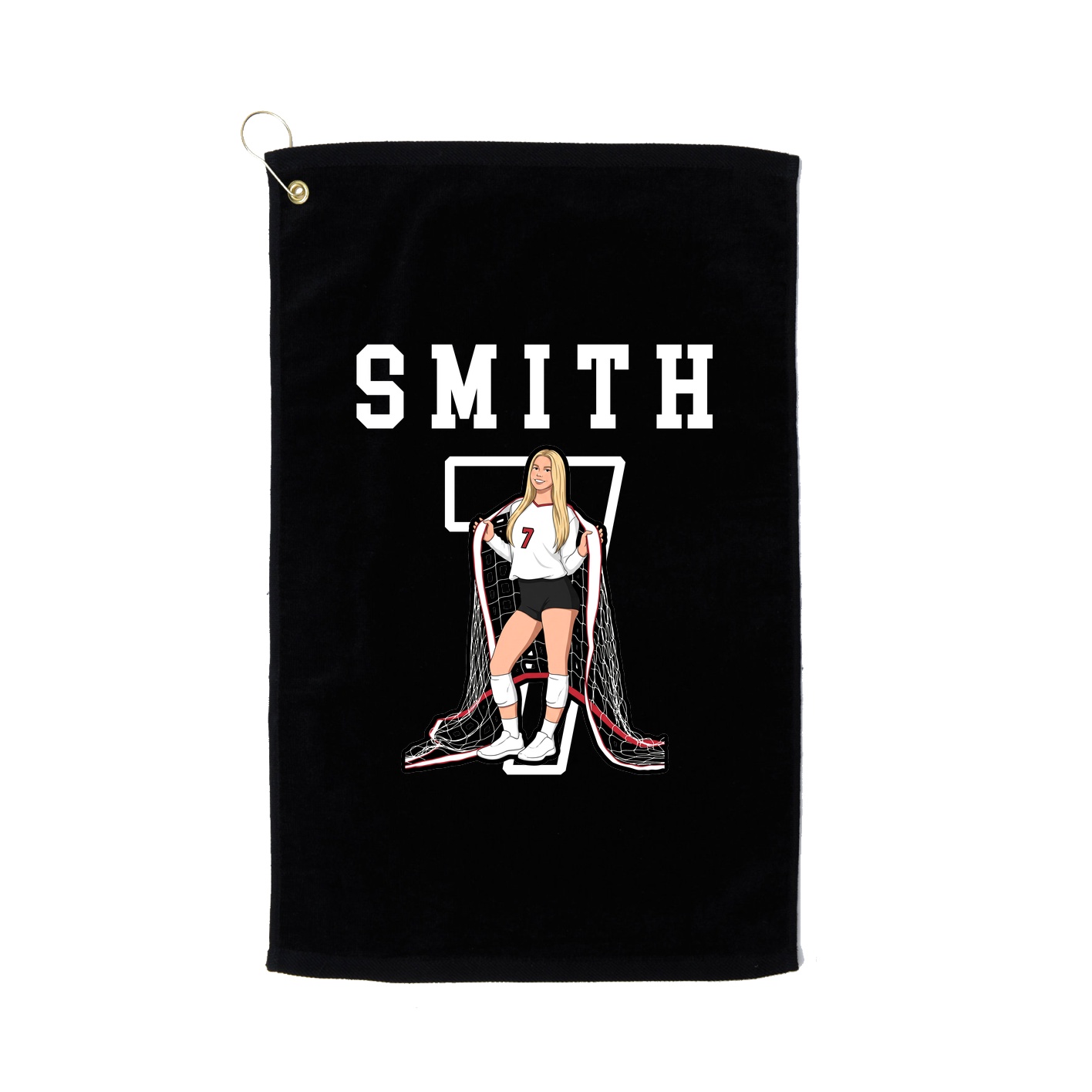 Golf Towel — Shirsey in Black