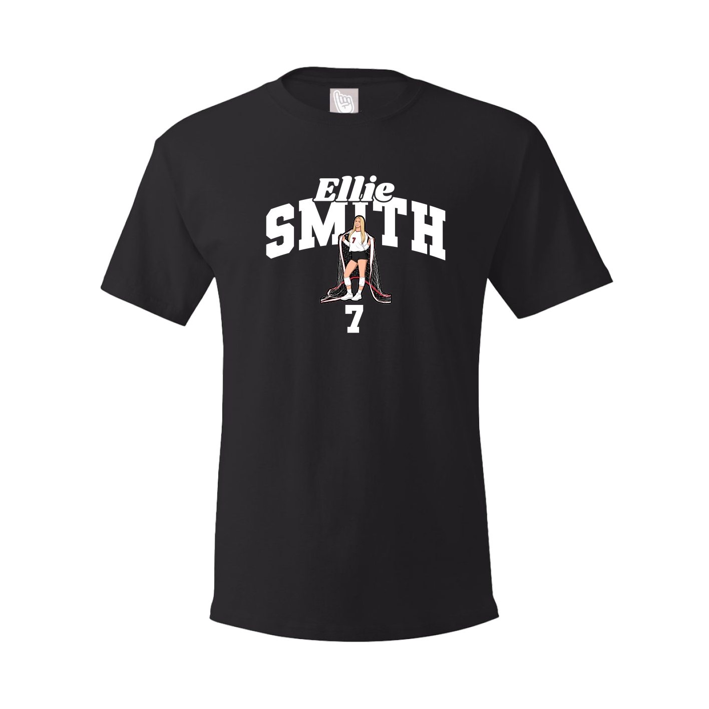 Youth Tee — Signature Arch in Black