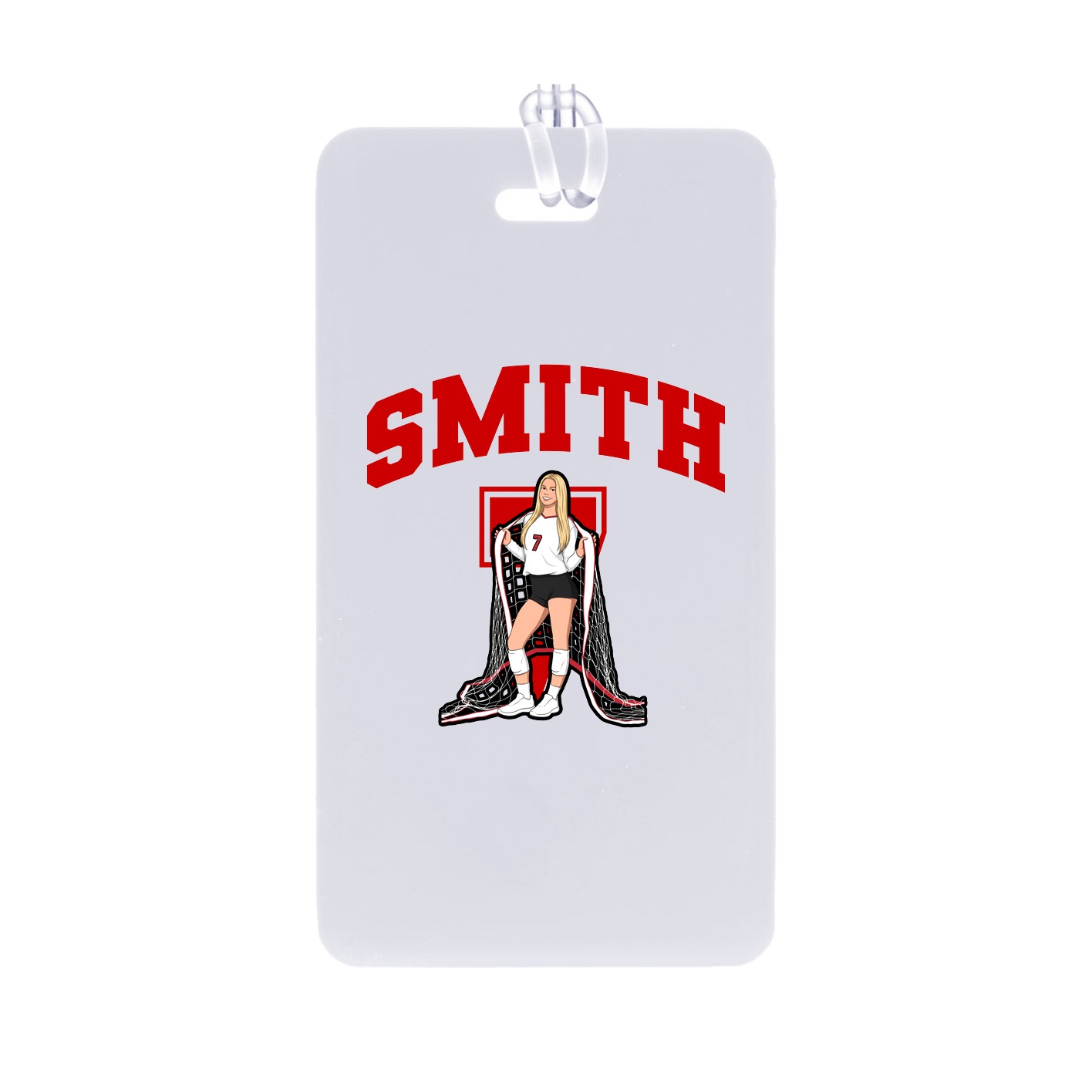 Bag Tag — Number in Classic