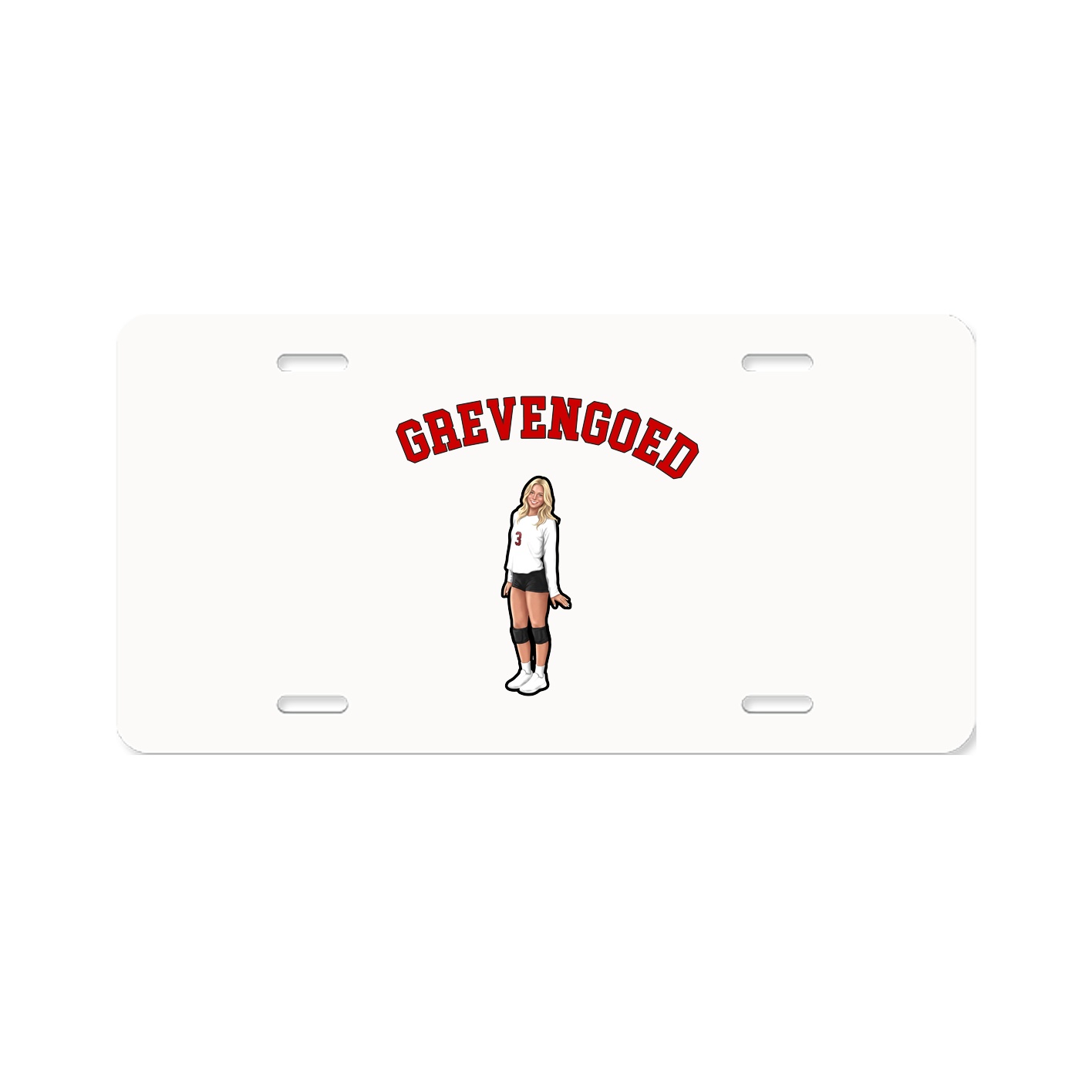 License Plate — Shirsey Arch in Classic